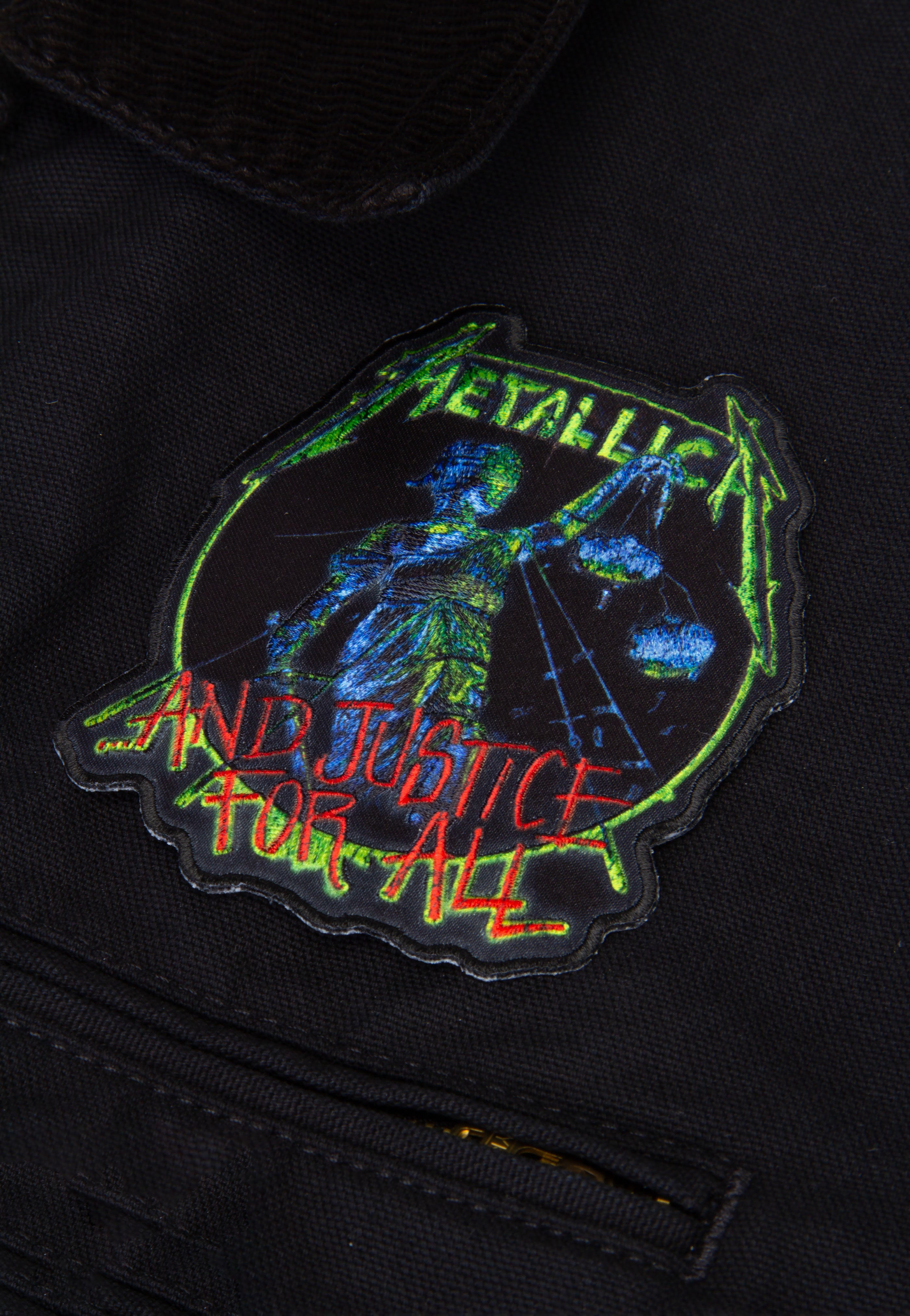 Metallica - Vintage Justice For All - Patch | Neutral-Image
