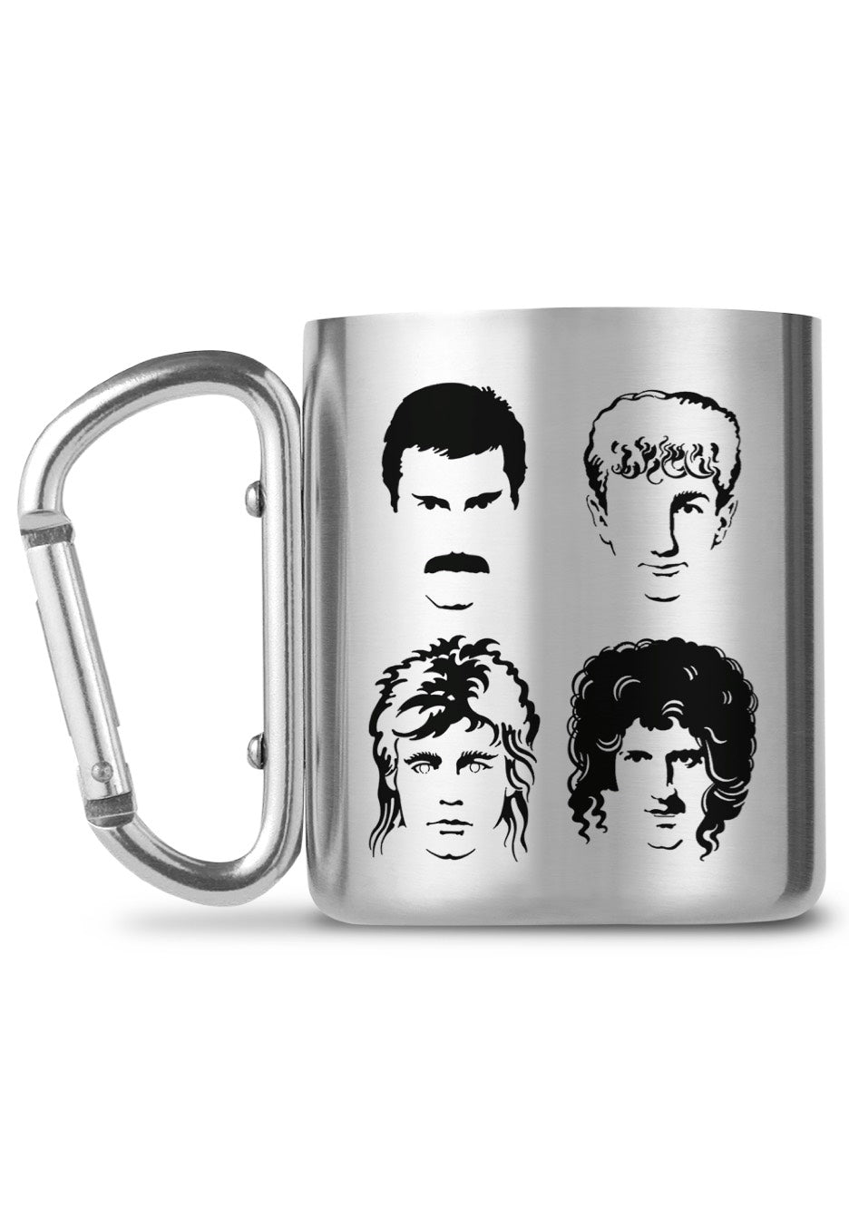 Queen - Faces Carabiner - Mug | Neutral-Image