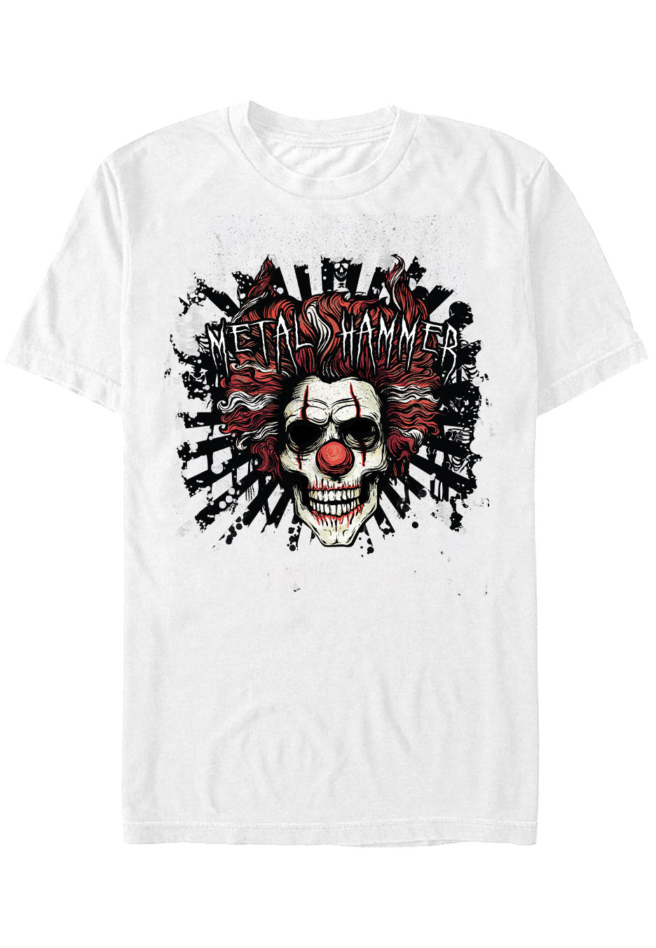 Metal Hammer - El Clowno Rojo White - T-Shirt | Neutral-Image