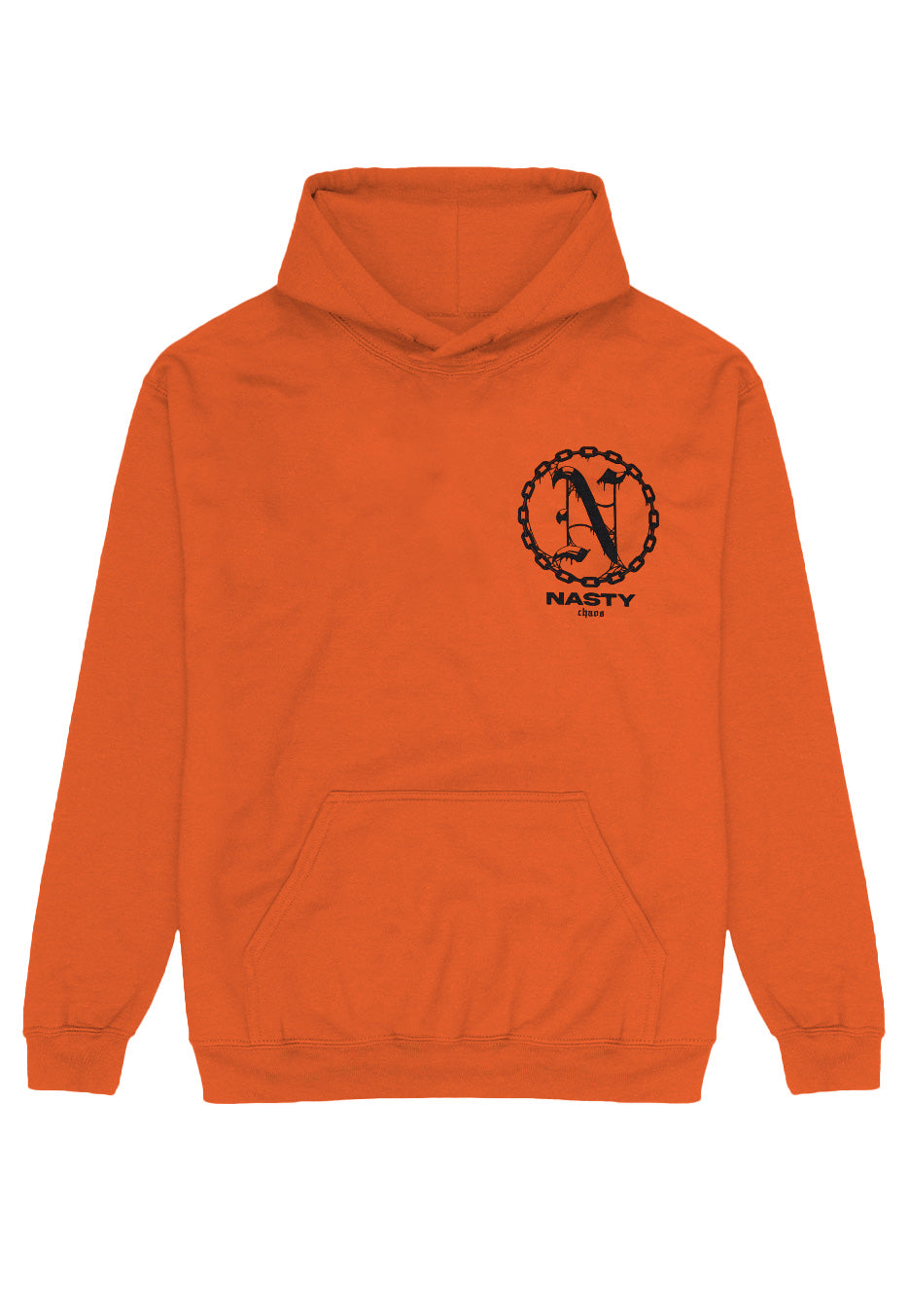 Nasty - Skull Frame Orange - Hoodie | Neutral-Image