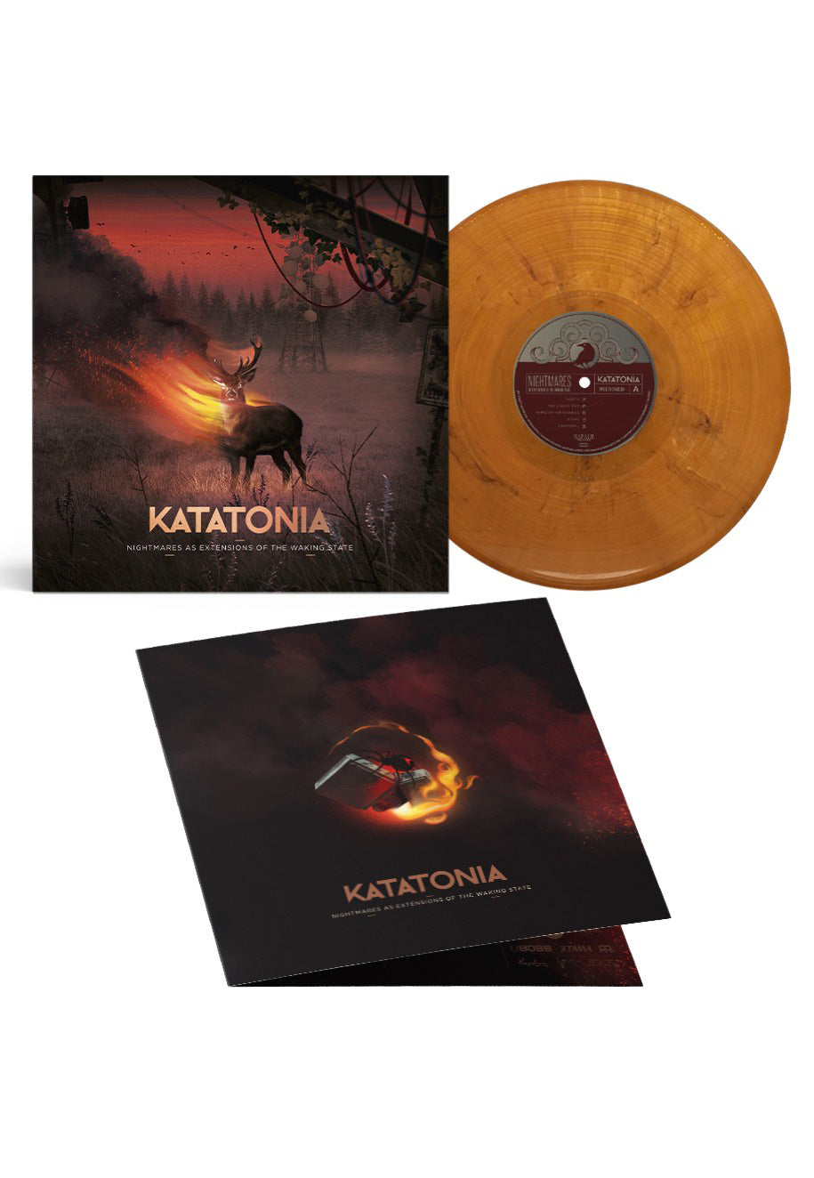 Katatonia - Nightmares As Extensions Of The Waking State Orange & Black - Marbled Vinyl | Neutral-Image