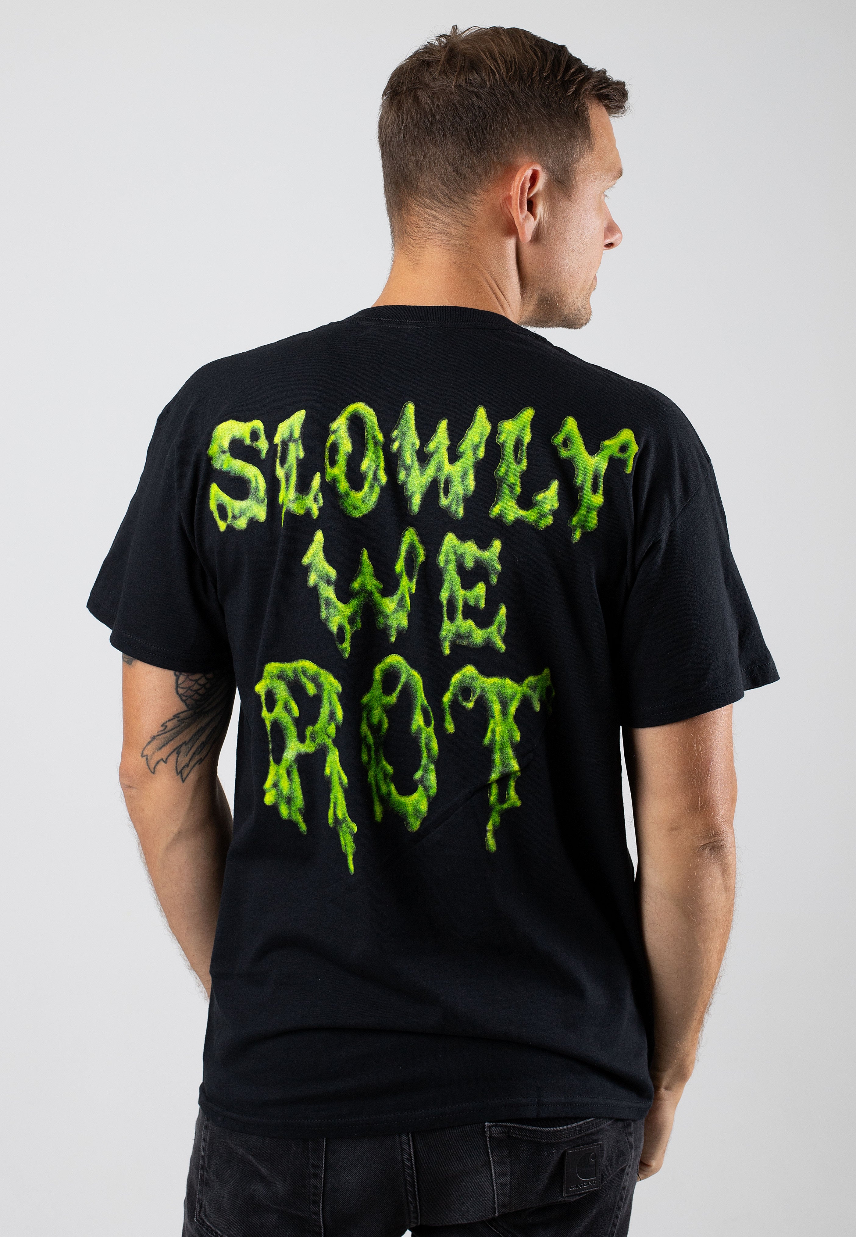 Obituary - Logo Slowly We Rot - T-Shirt | Men-Image