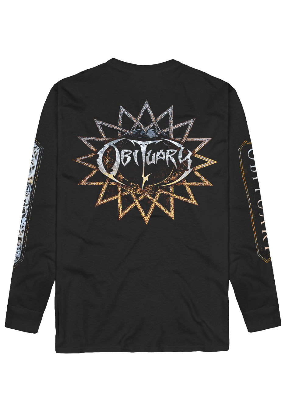 Obituary - Sun Logo - Longsleeve | Neutral-Image