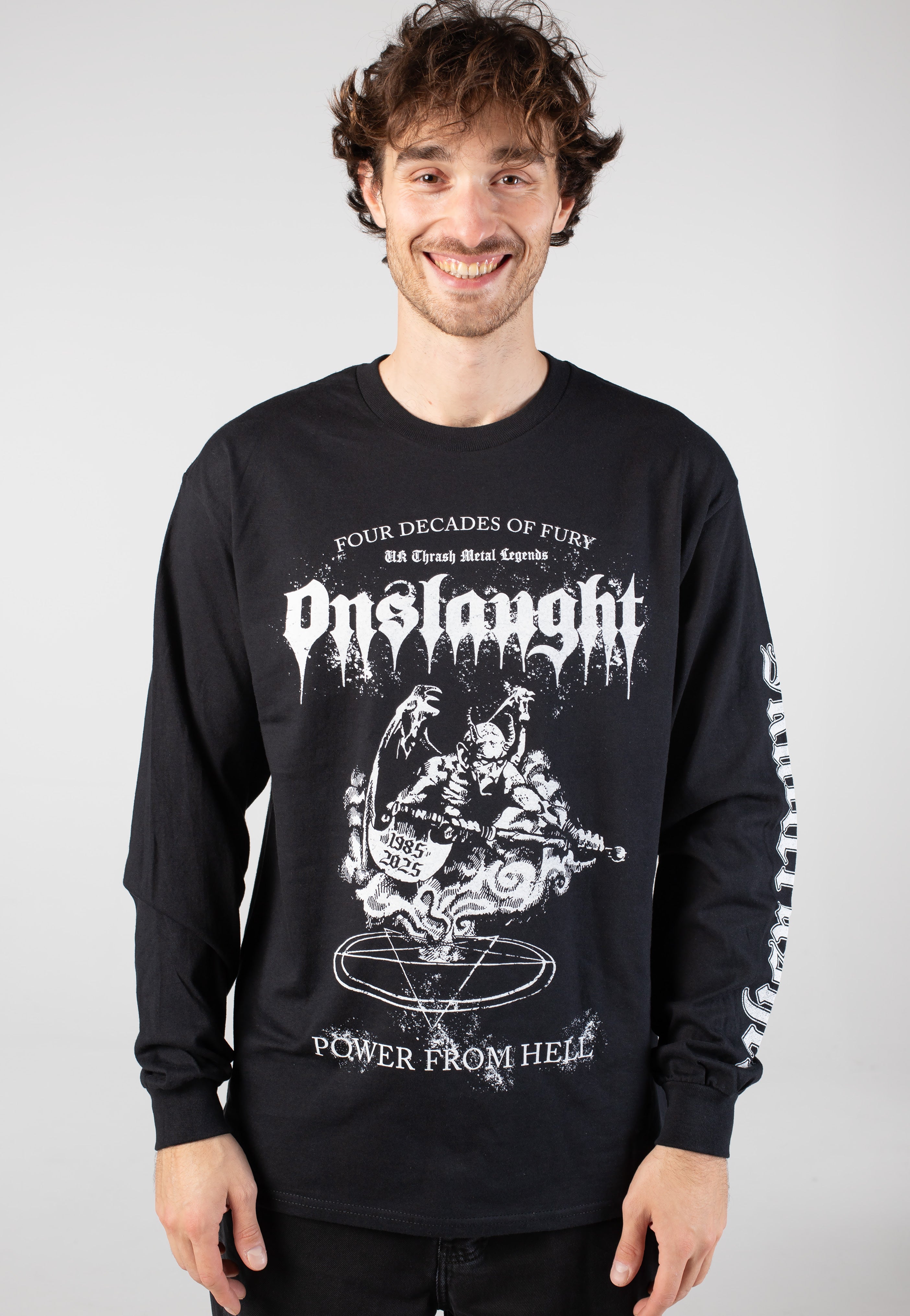 Onslaught - Power From Hell - Longsleeve | Men-Image