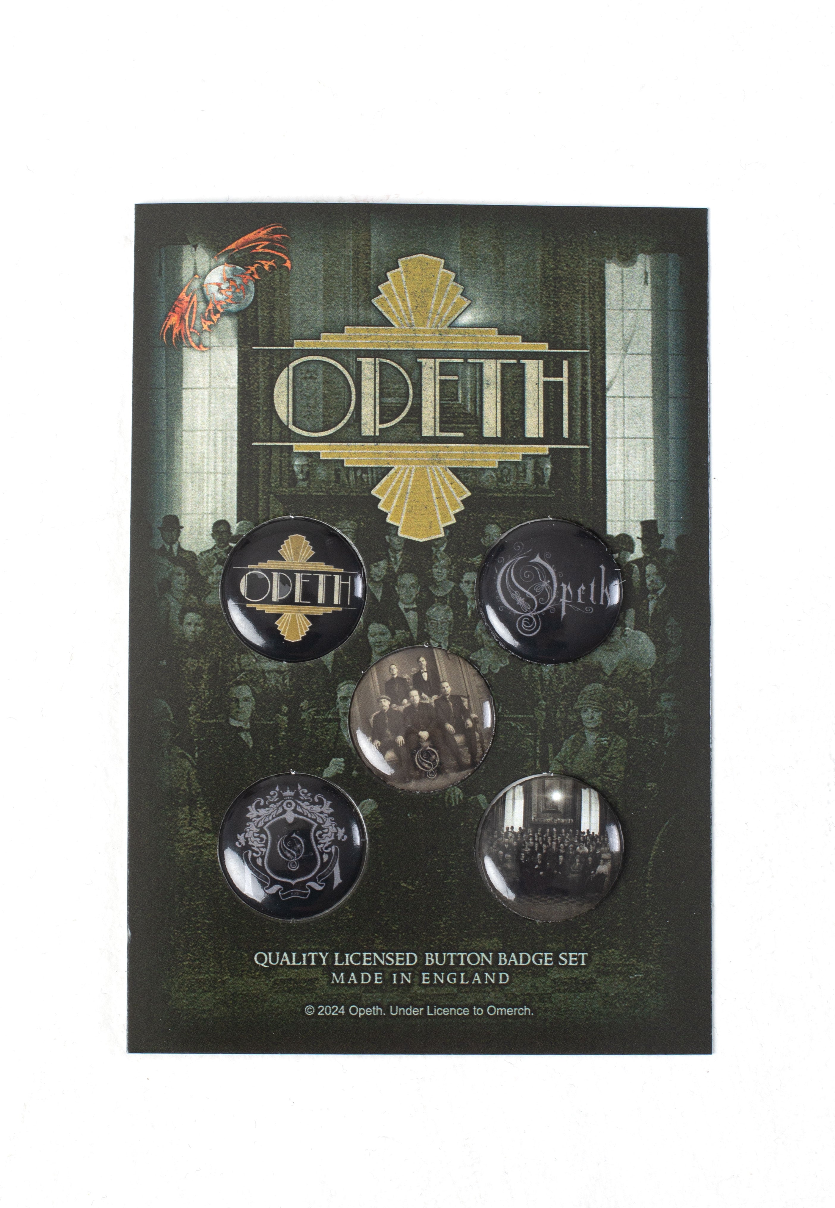 Opeth - The Last Will And Testament - Button | Neutral-Image