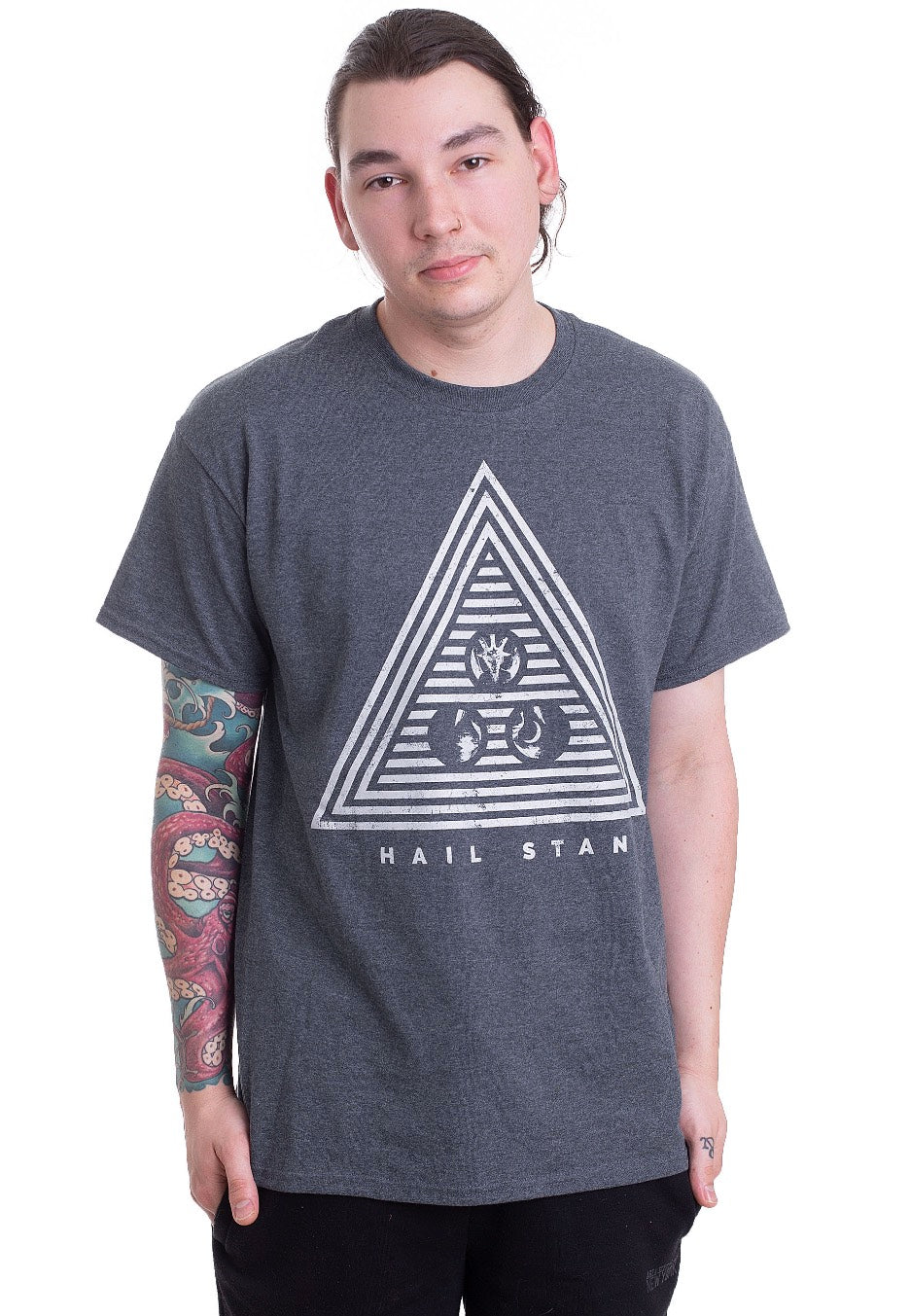 Periphery - HAIL STAN Cover Dark Heather - T-Shirt | Men-Image