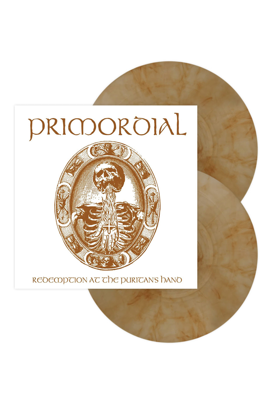 Primordial Redemption At The Puritans Hand Ltd. Clear w/ Brown Smoke Colored 2 Vinyl