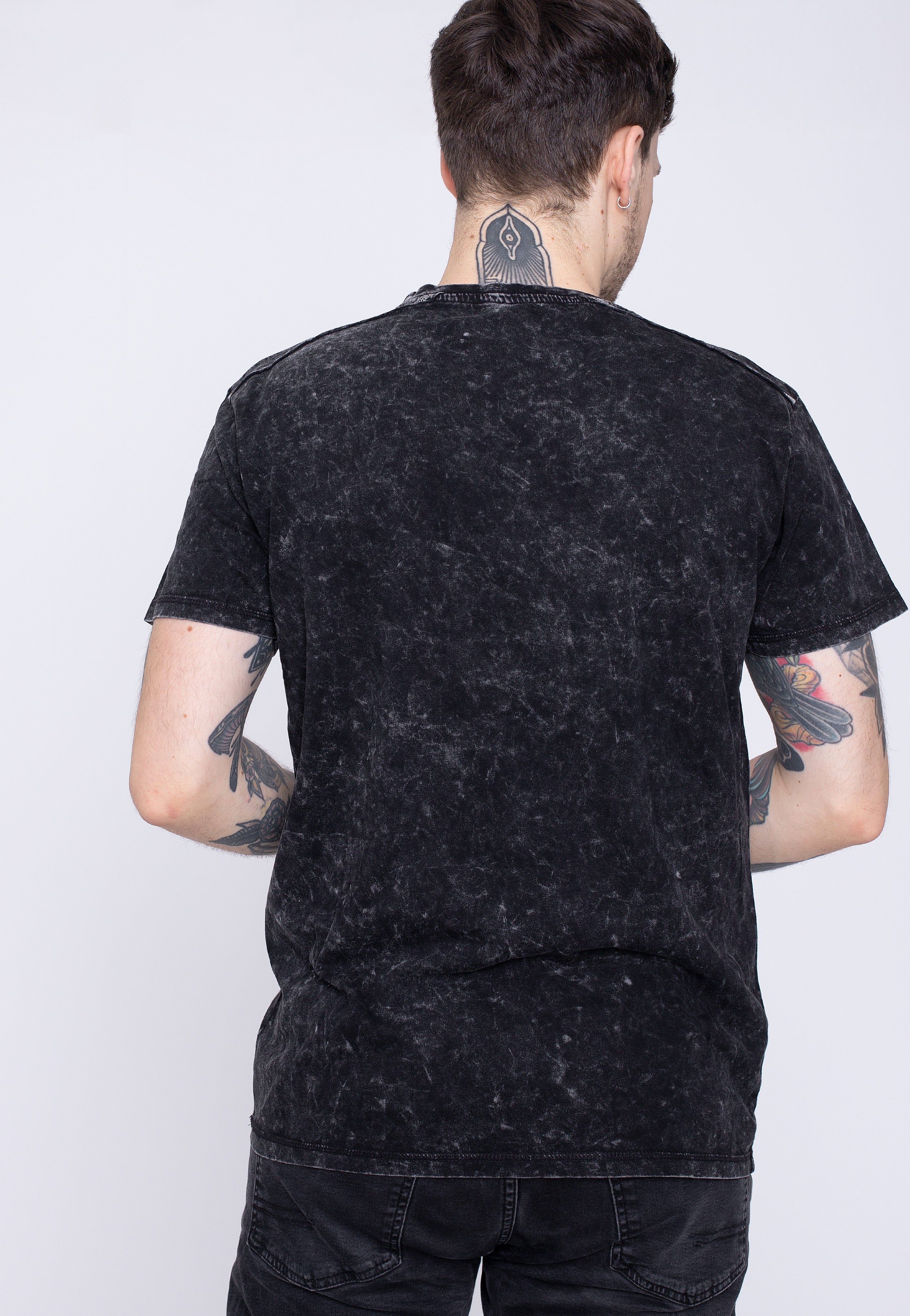 Queen - Classic Crest Snow Wash - T-Shirt | Men-Image