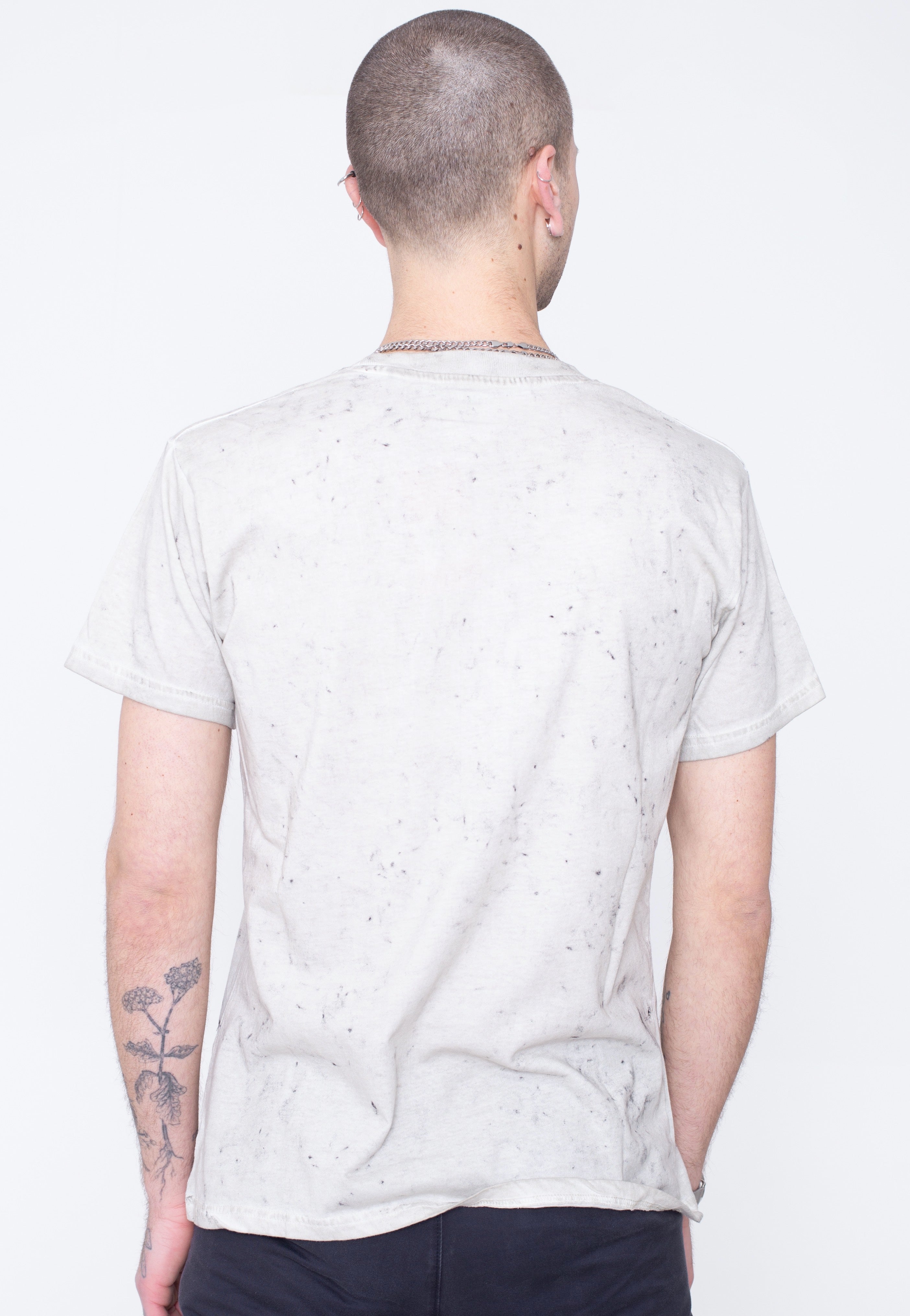 Queen - Crest Dip Dye On White - T-Shirt | Men-Image