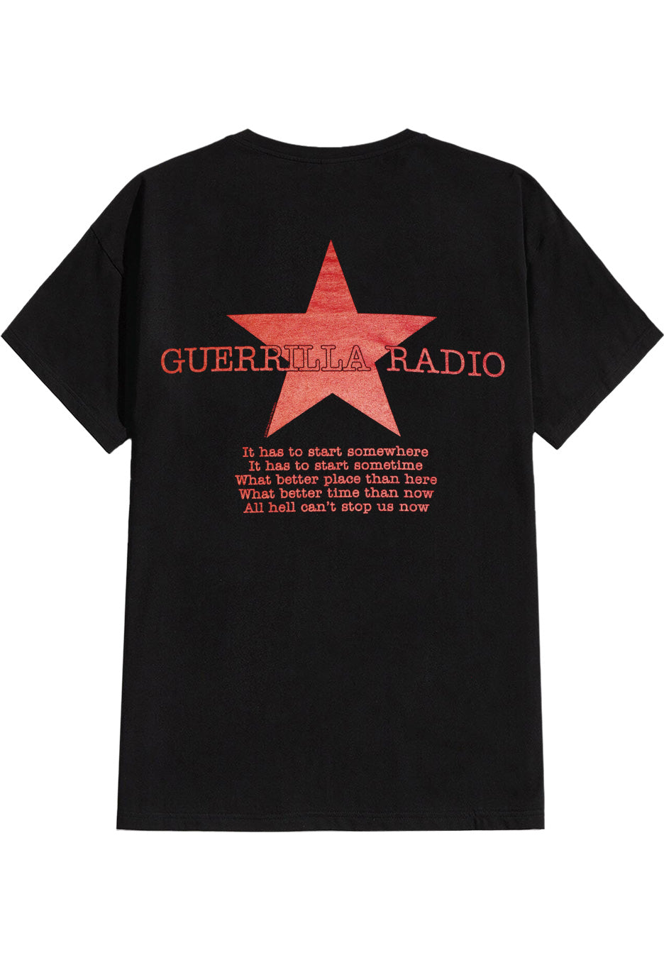 Rage Against The Machine Guerrilla Radio T-Shirt