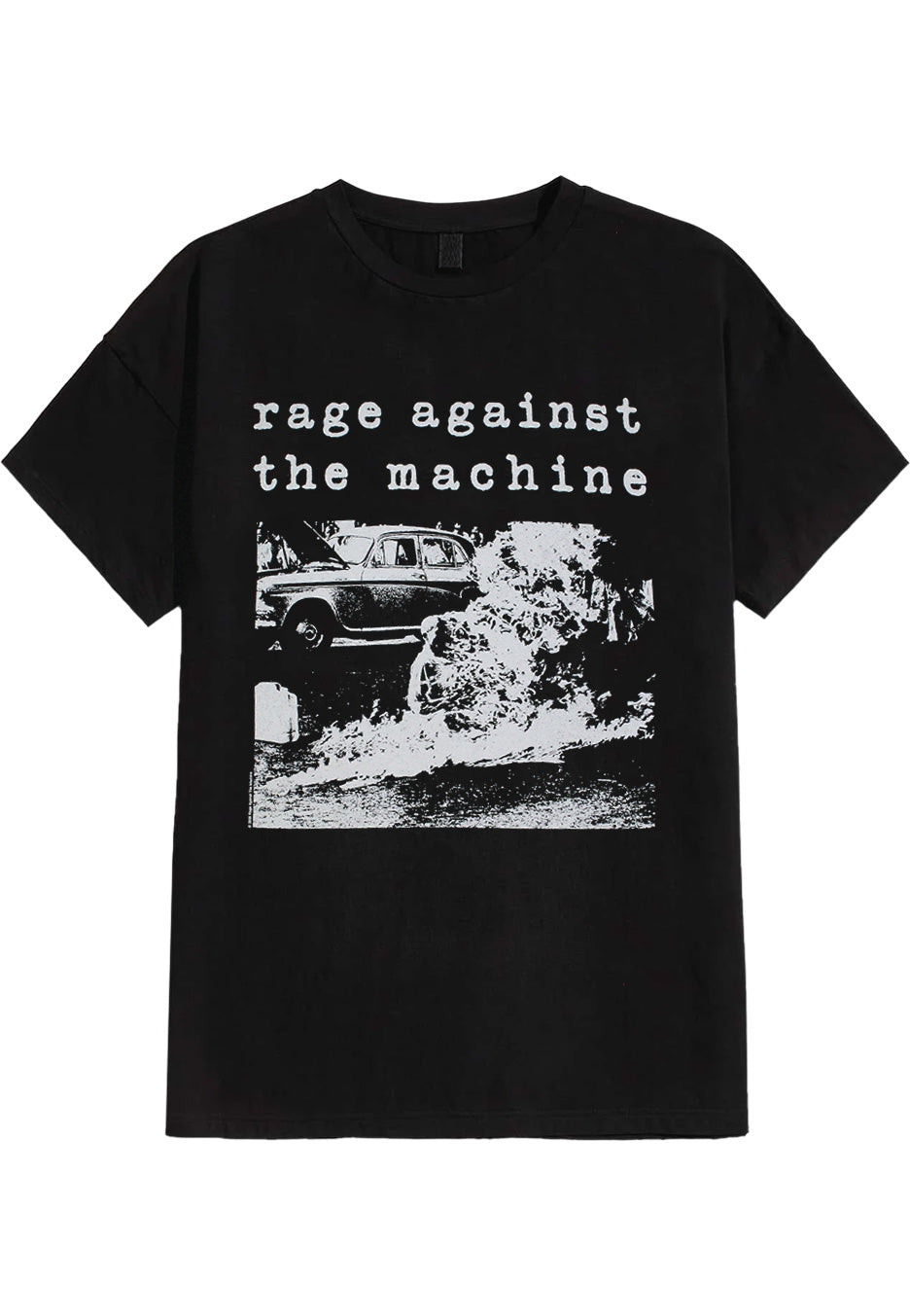 Rage Against The Machine - Monk Fire - T-Shirt | Neutral-Image