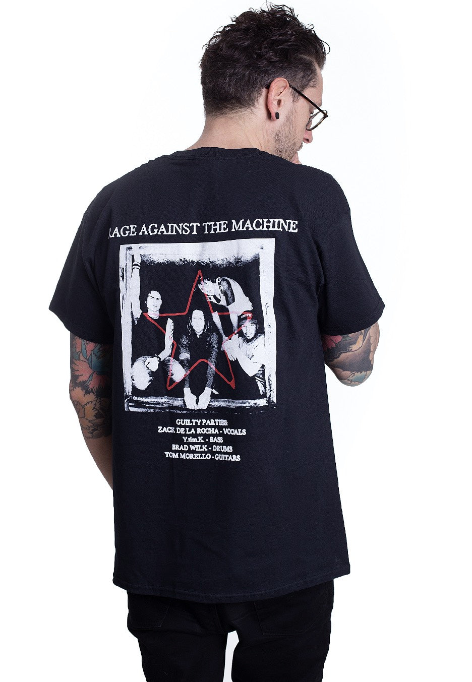 Rage Against The Machine - Battle Star - T-Shirt | Men-Image