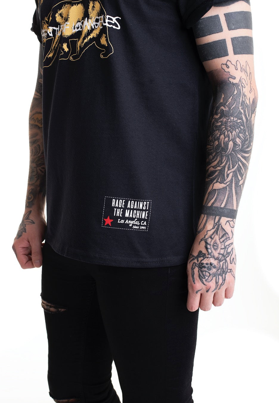 Rage Against The Machine - Cali Bear - T-Shirt | Men-Image