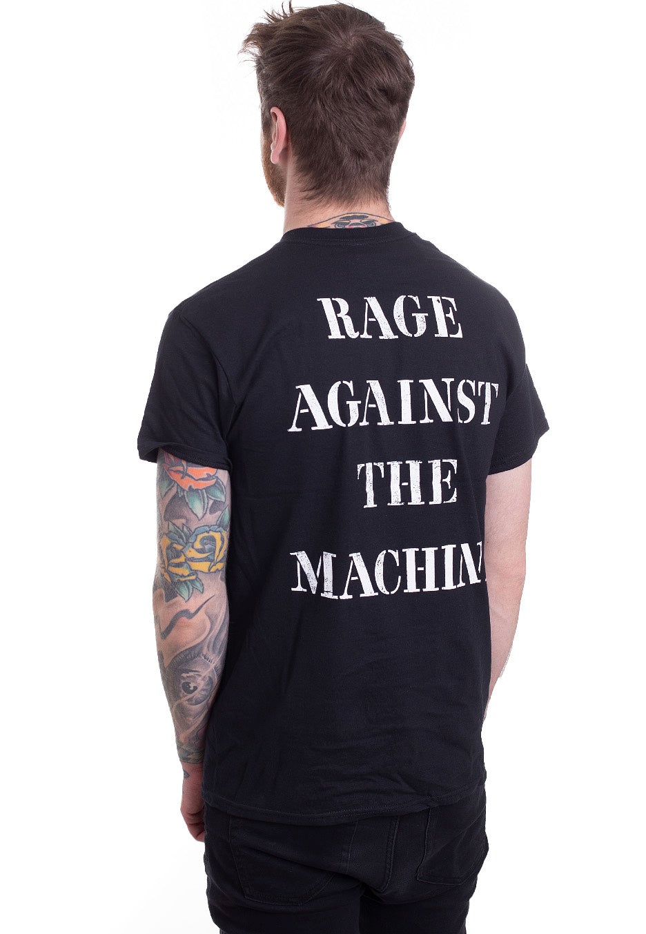 Rage Against The Machine - Molotov & Stencil - T-Shirt | Men-Image