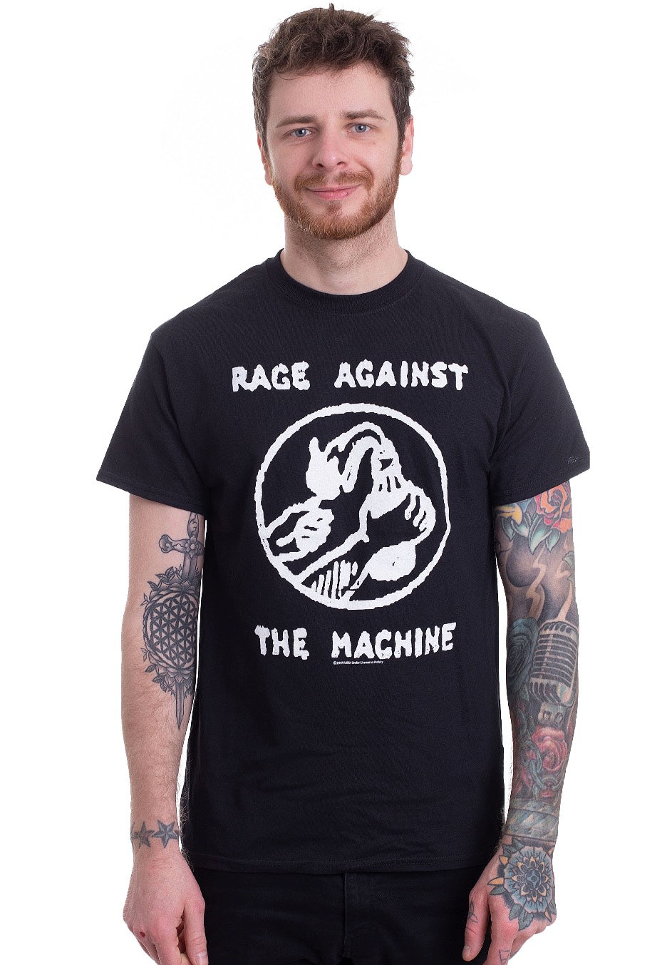 Rage Against The Machine - Molotov & Stencil - T-Shirt | Men-Image
