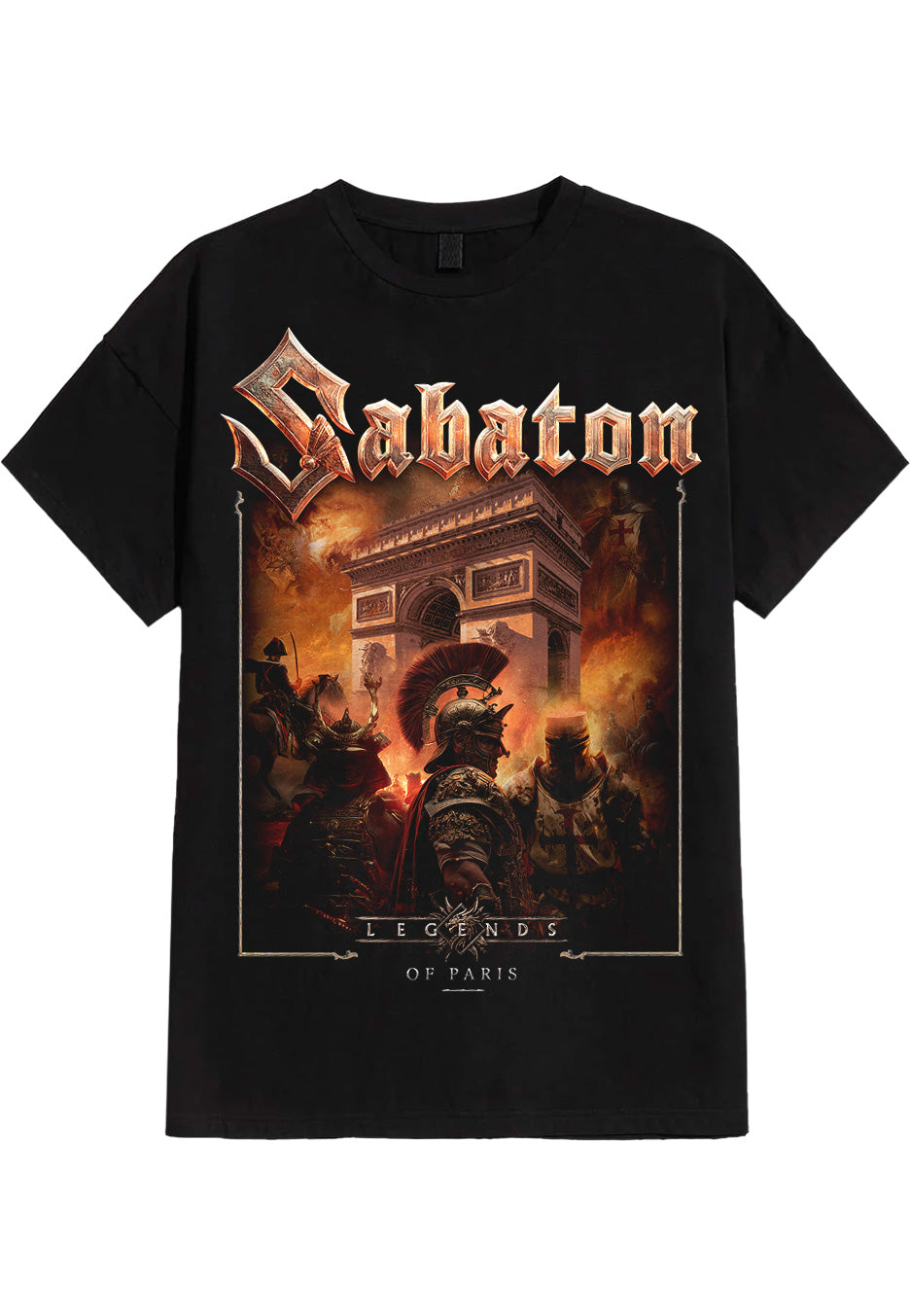 Sabaton - Pop Up Stores 2025 City Paris - T-Shirt | Neutral-Image