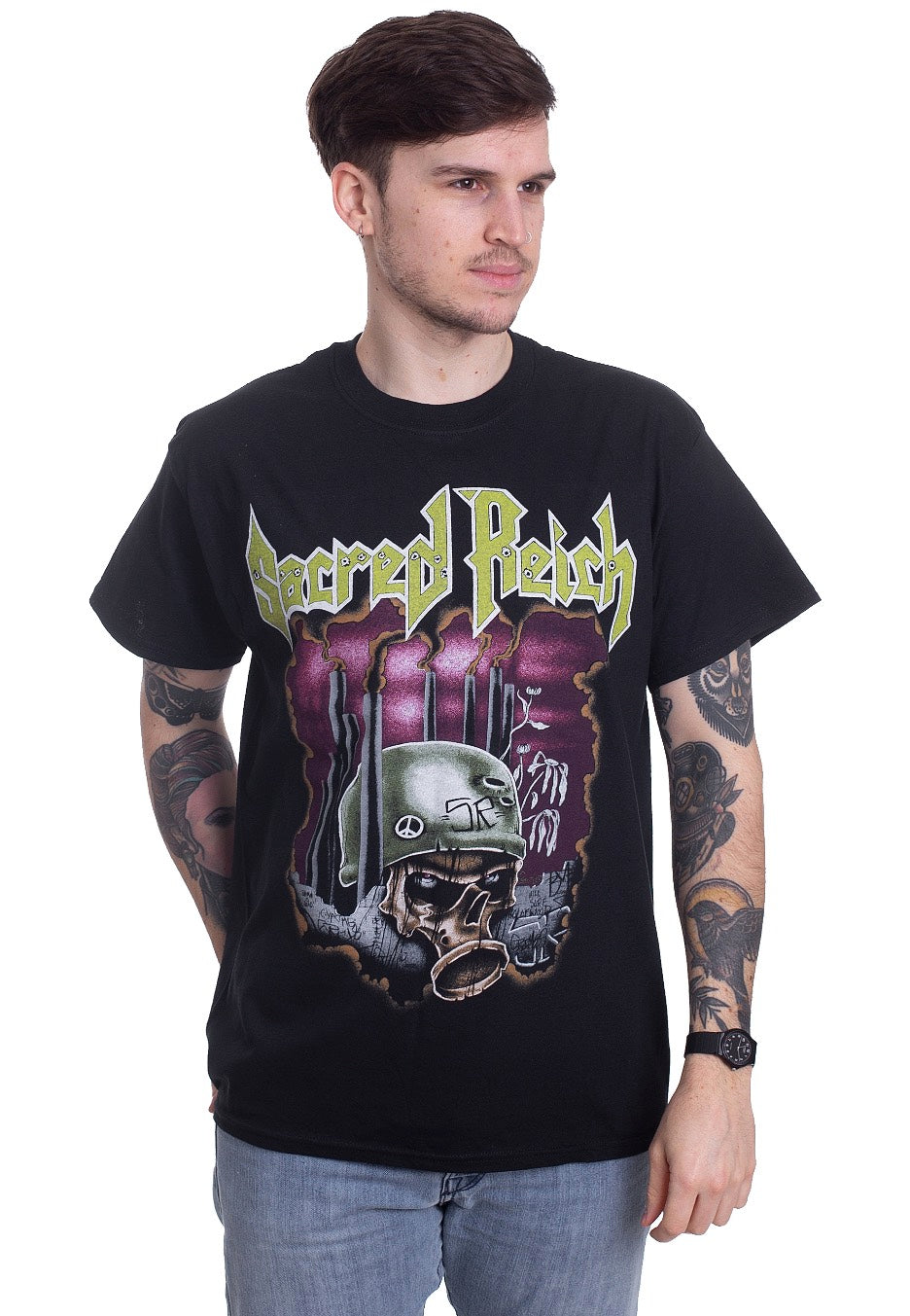 Sacred Reich - Crimes Against Humanity - T-Shirt | Men-Image