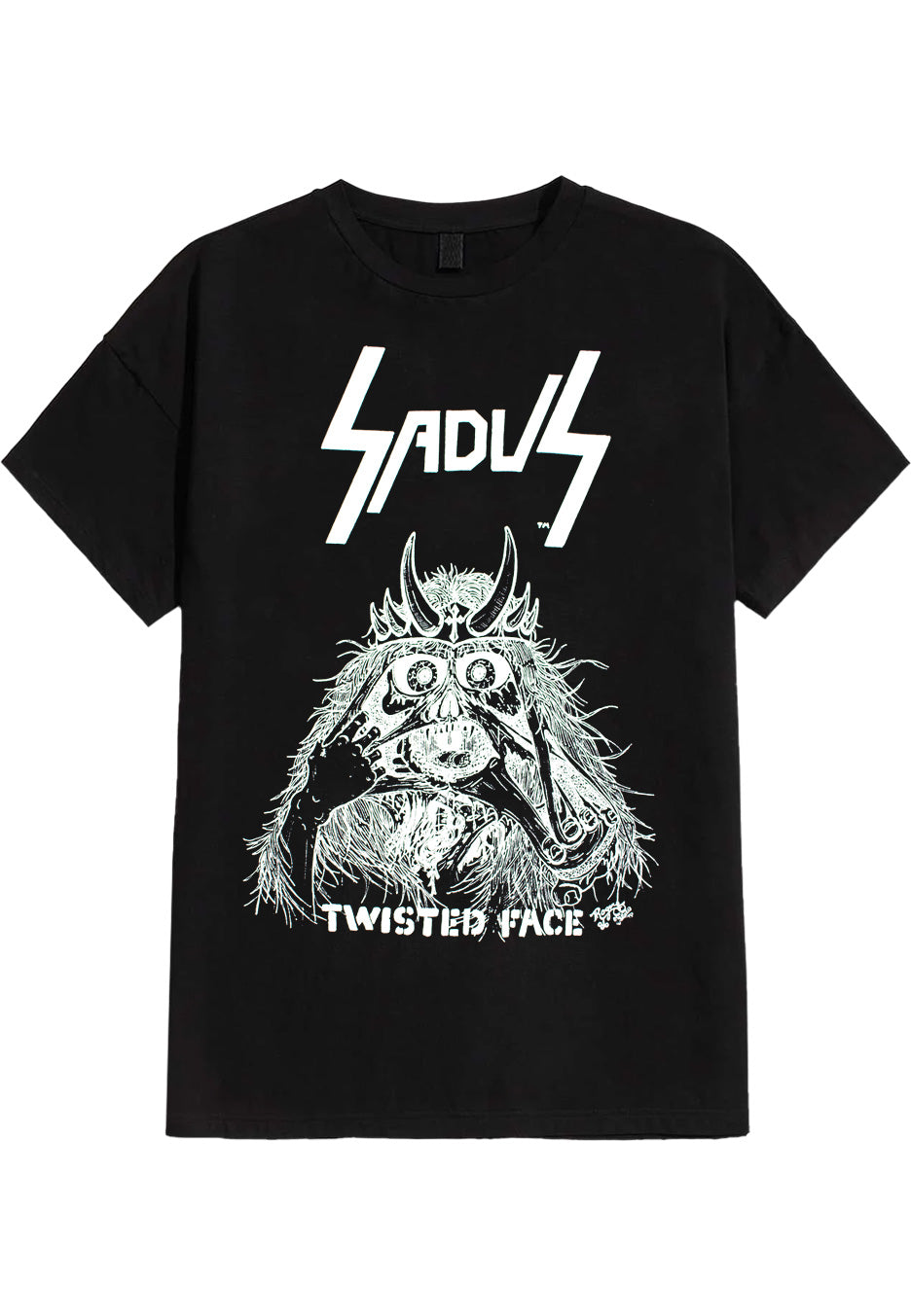 Sadus - Twisted Face - T-Shirt | Neutral-Image