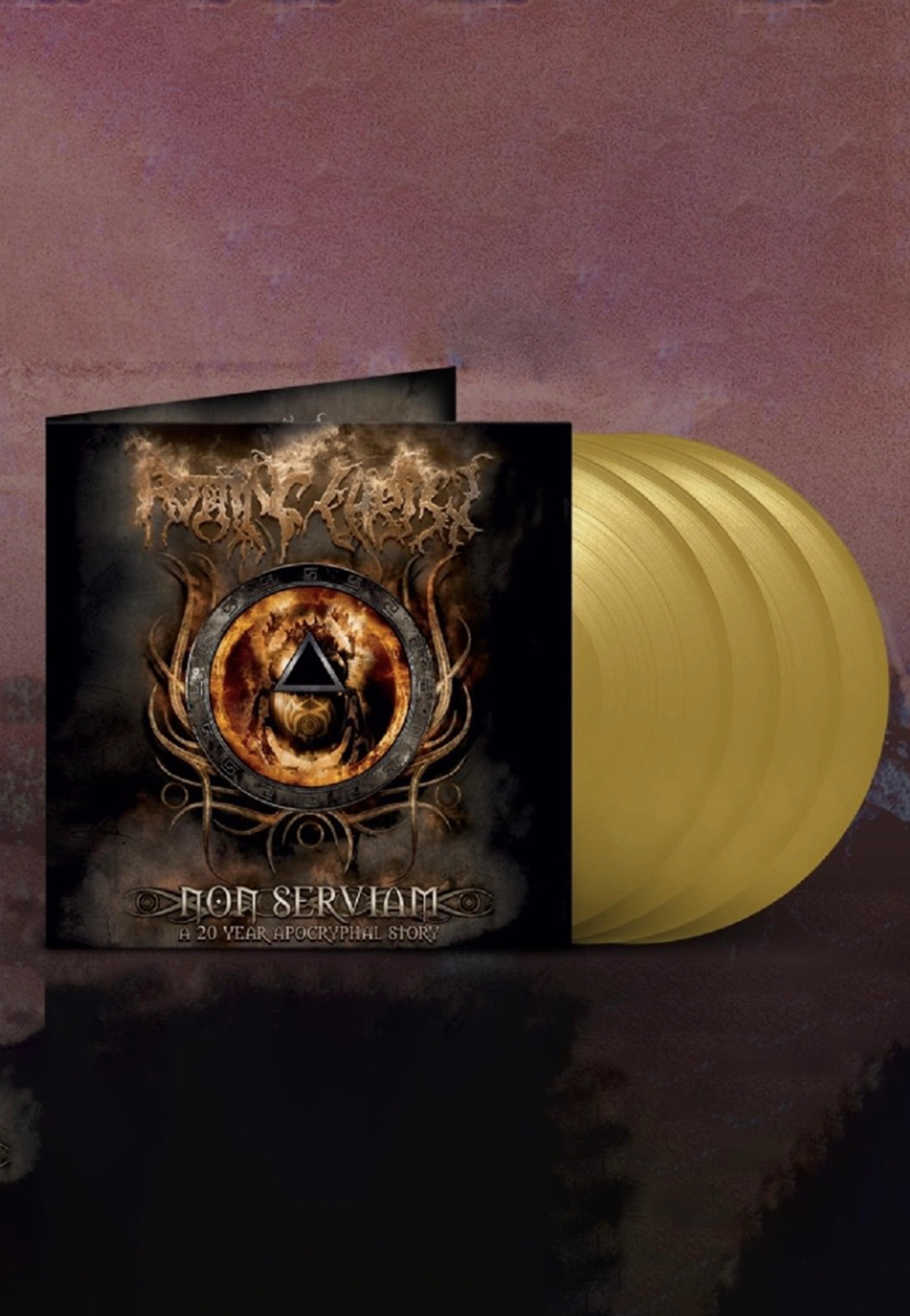 Rotting Christ - Non Serviam: A 20 Year Apocryphal Story Ltd. Gold - Colored 4 Vinyl | Neutral-Image