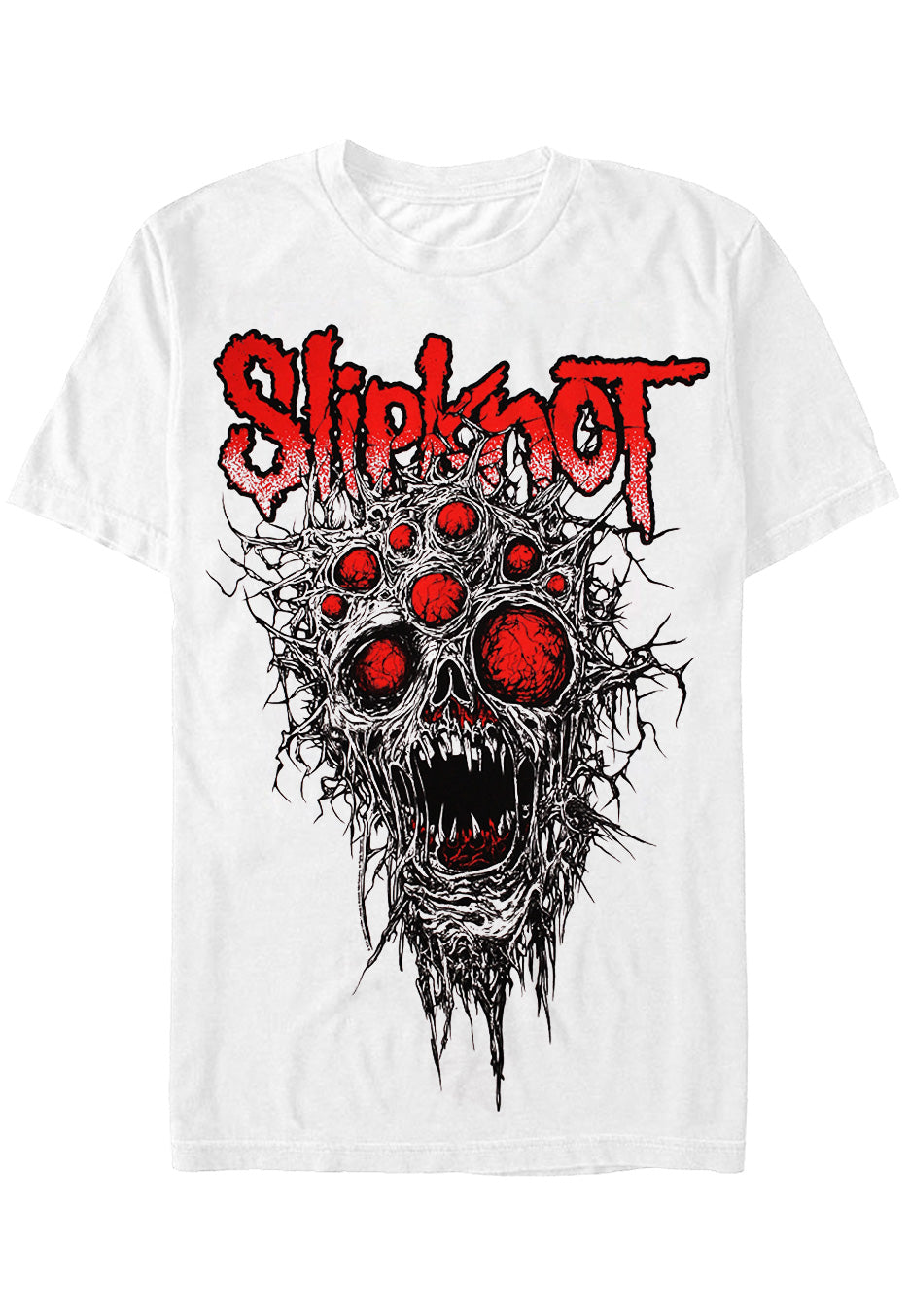Slipknot - 9 Eye Monster White - T-Shirt | Neutral-Image