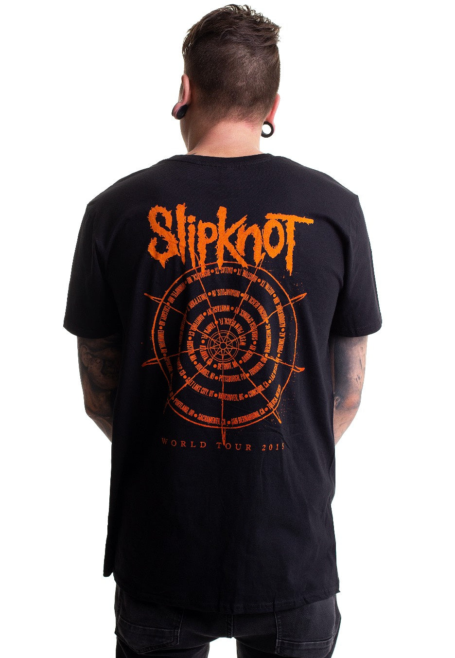 Slipknot - The Wheel Back Print - T-Shirt | Men-Image
