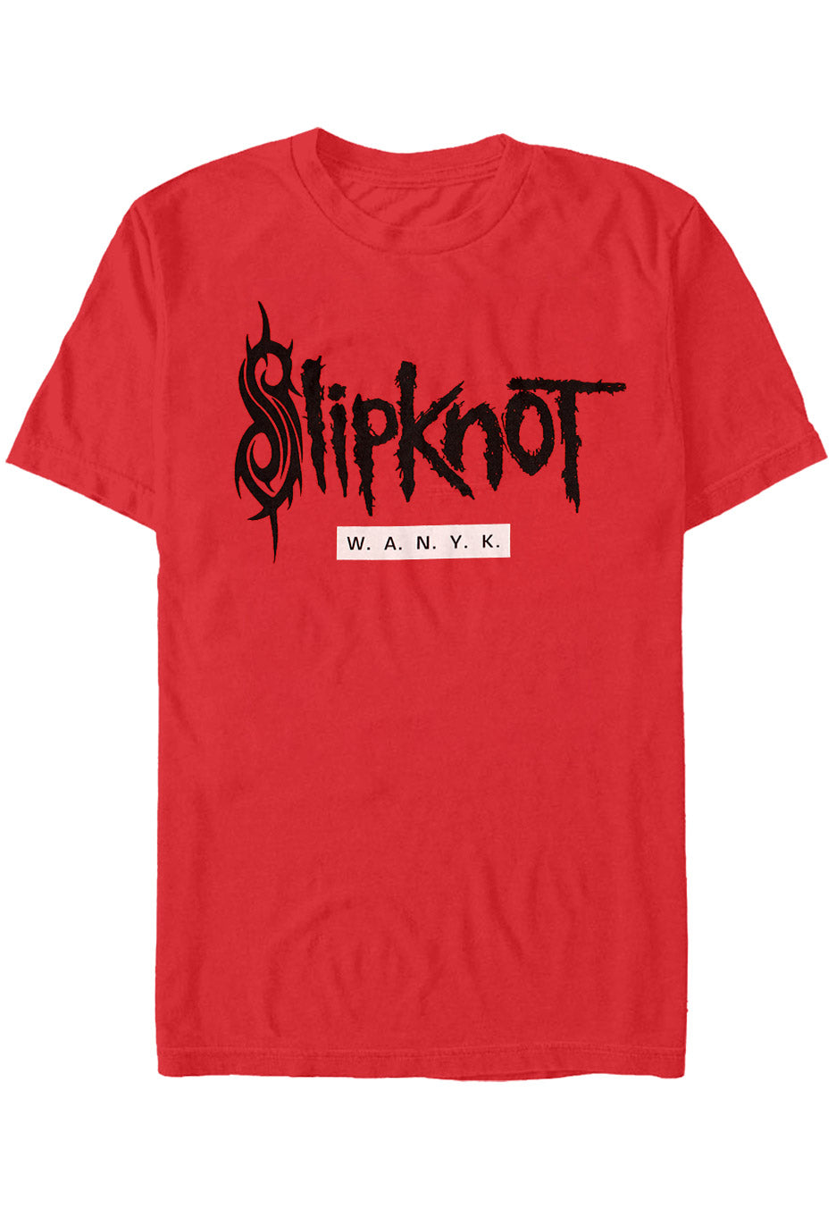 Slipknot WANYK Red T-Shirt