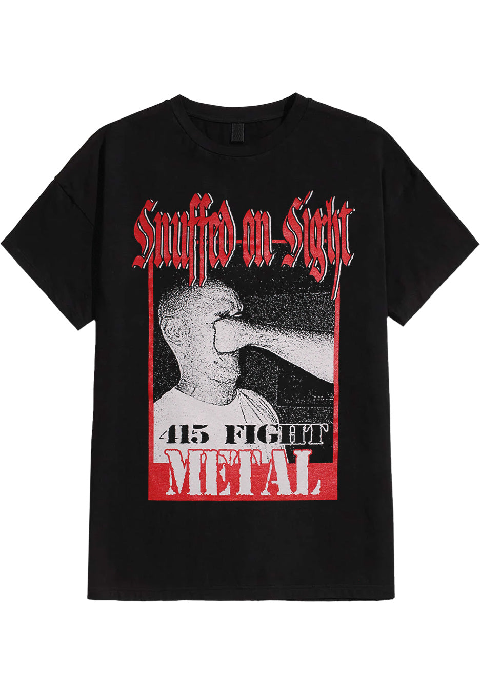 Snuffed On Sight - Face Punch - T-Shirt | Neutral-Image
