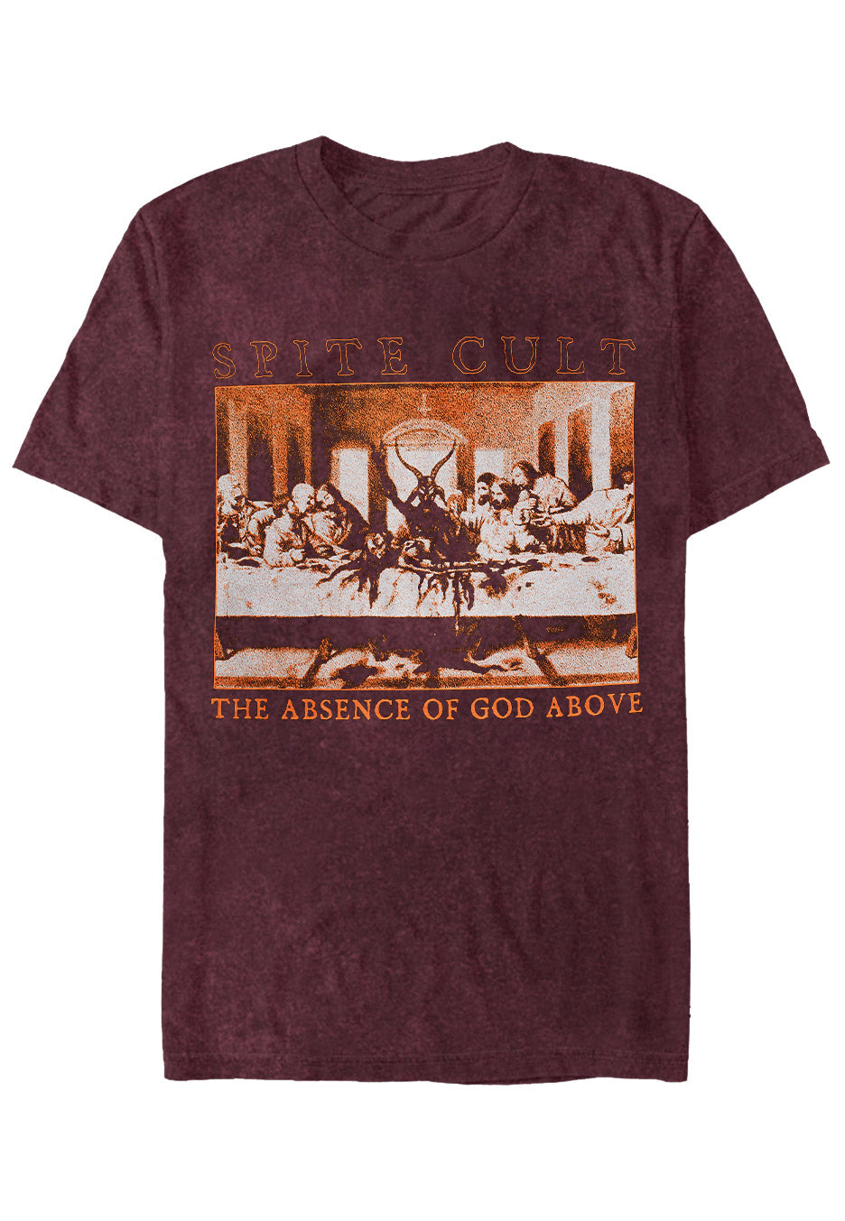Spite - Absence Of God Berry Black Acid Washed - T-Shirt | Neutral-Image