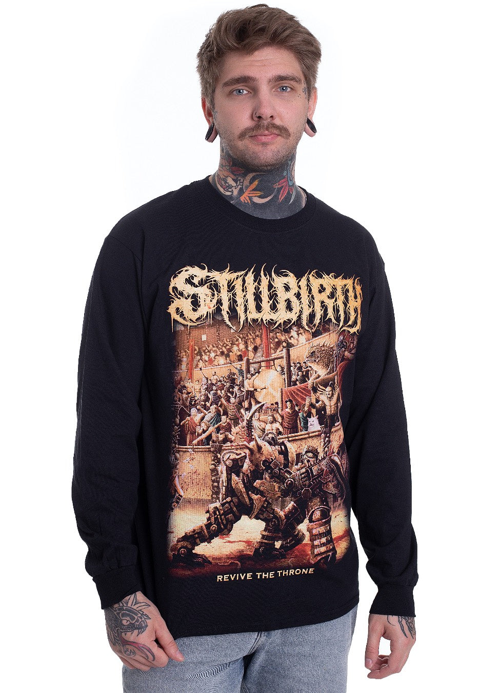 Stillbirth - Revive The Throne Cover - Longsleeve | Men-Image
