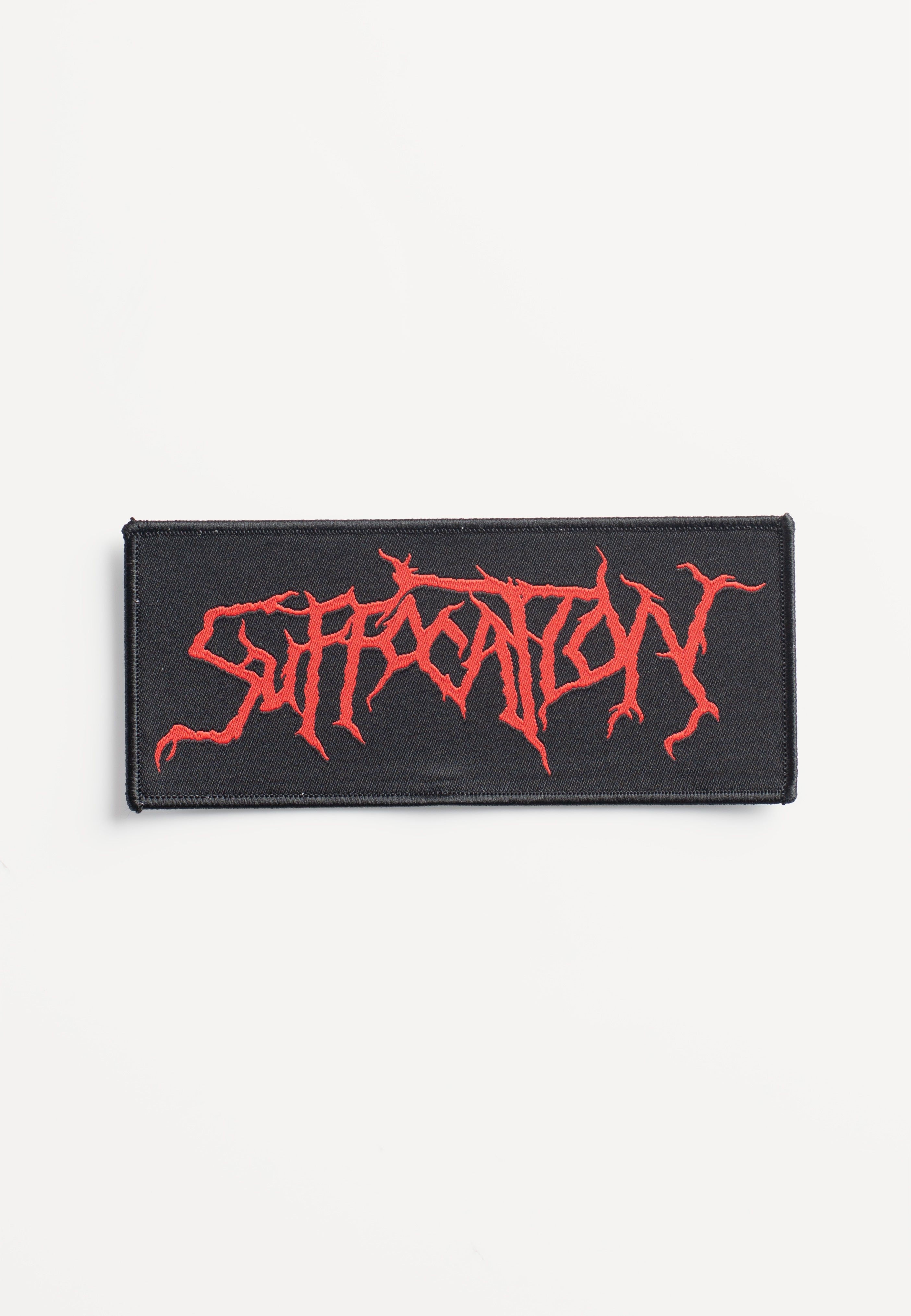 Suffocation - Red Logo - Patch | Neutral-Image