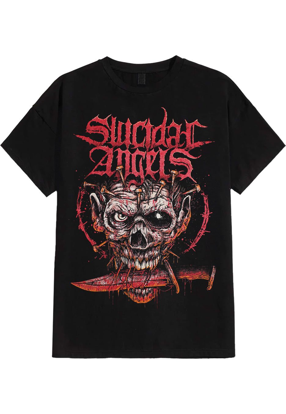 Suicidal Angels - Aggression Over Europe - T-Shirt | Neutral-Image