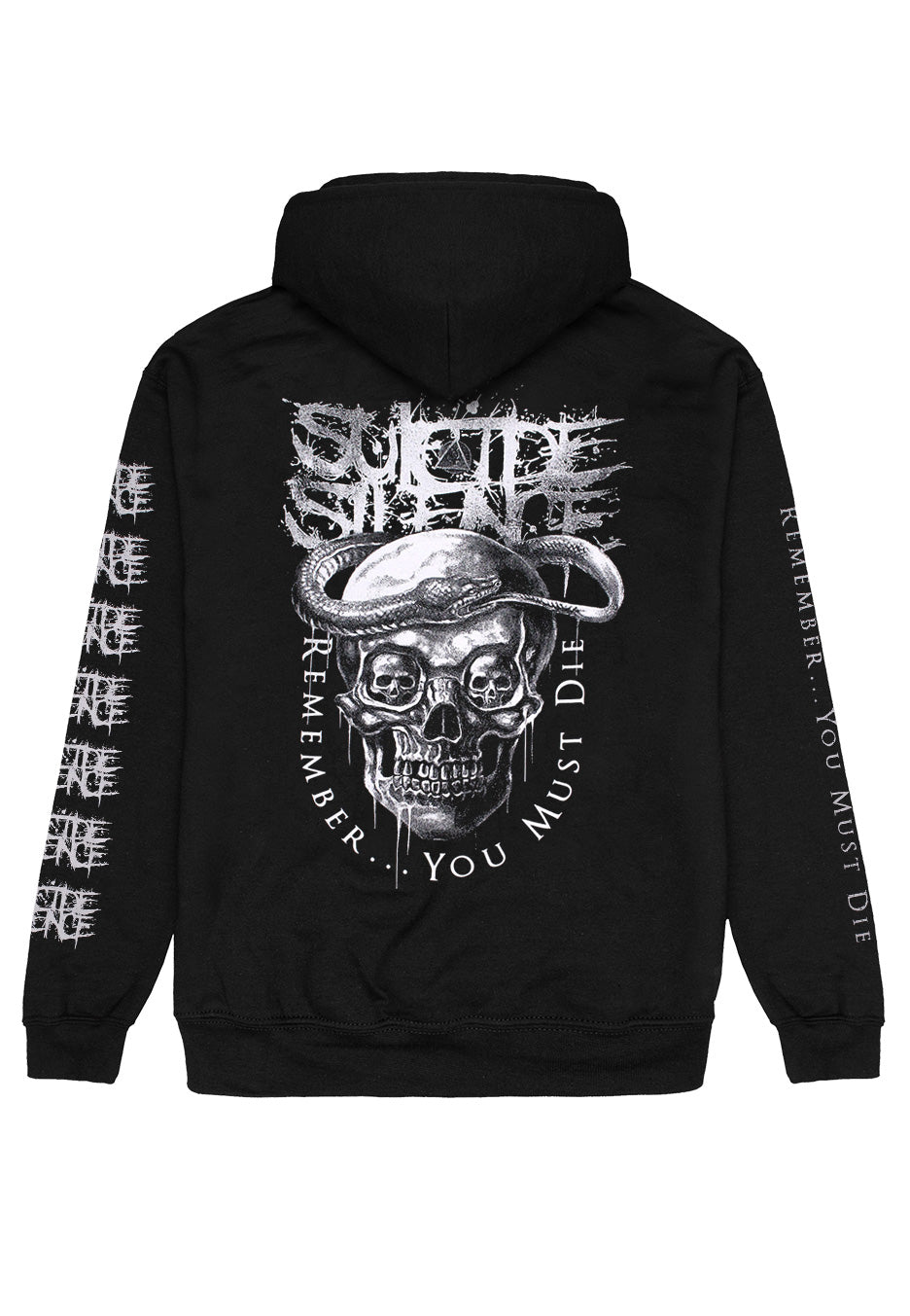 Suicide Silence - Skull Snake - Hoodie | Neutral-Image