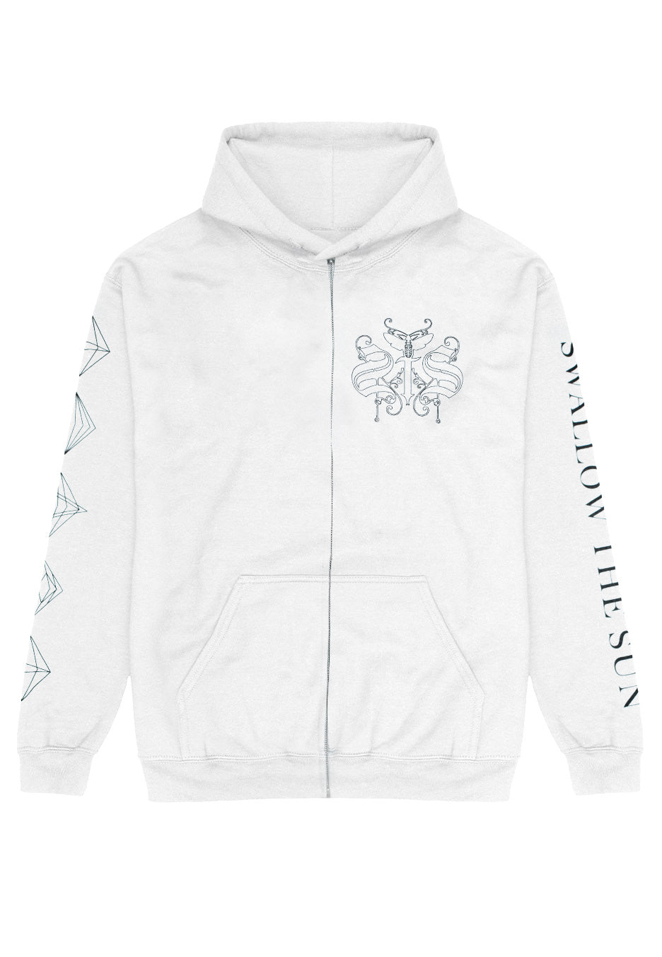 Swallow The Sun - Diamonds White - Zipper | Neutral-Image