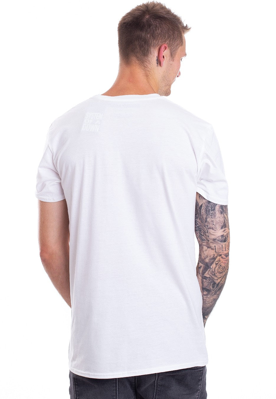 System Of A Down - Triple Stack Box White - T-Shirt | Men-Image