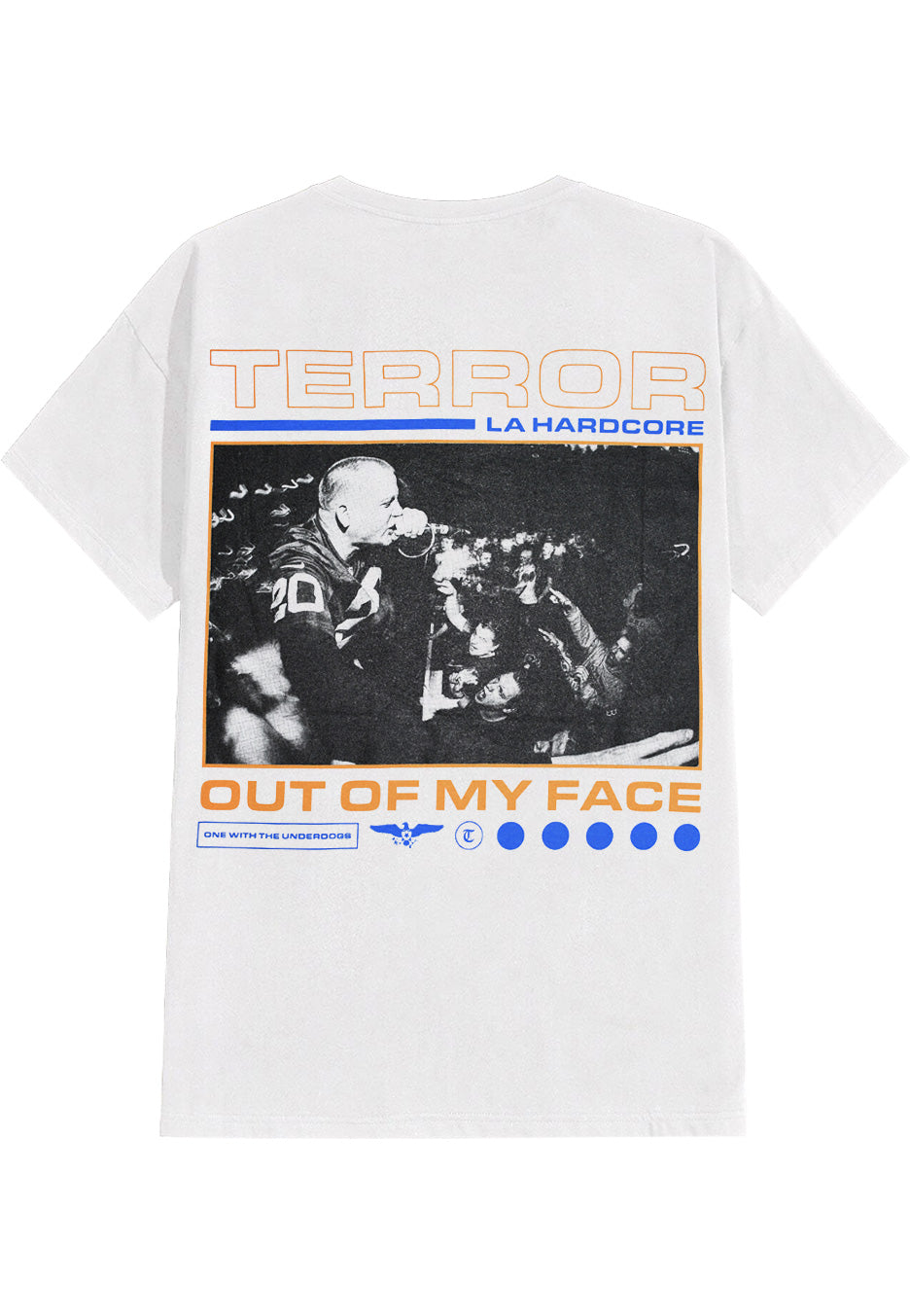 Terror - Out Of My Face White - T-Shirt | Neutral-Image