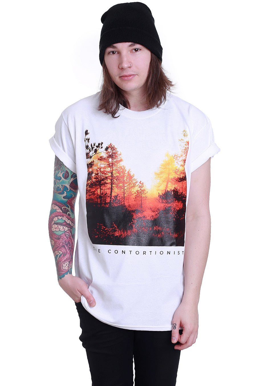 The Contortionist - Sunset White - T-Shirt | Men-Image