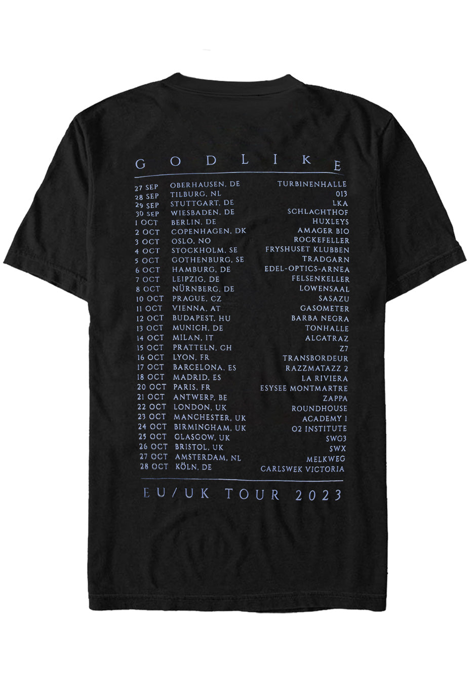 Thy Art Is Murder - Godlike Tour 2023 - T-Shirt | Neutral-Image