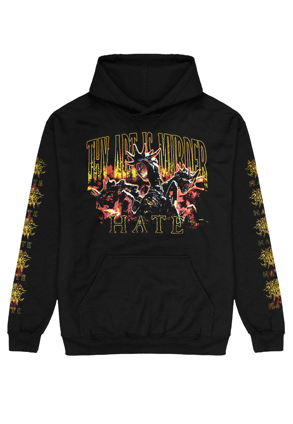 Thy Art Is Murder - Hate - Hoodie | Neutral-Image