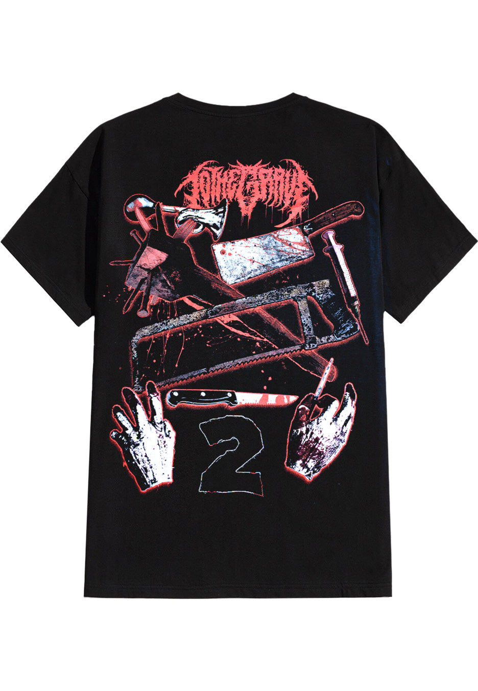To The Grave - A Gore Drenched Nightmare - T-Shirt | Neutral-Image