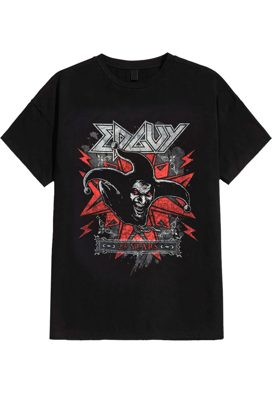 Edguy - Jester Red Joker - T-Shirt | Neutral-Image