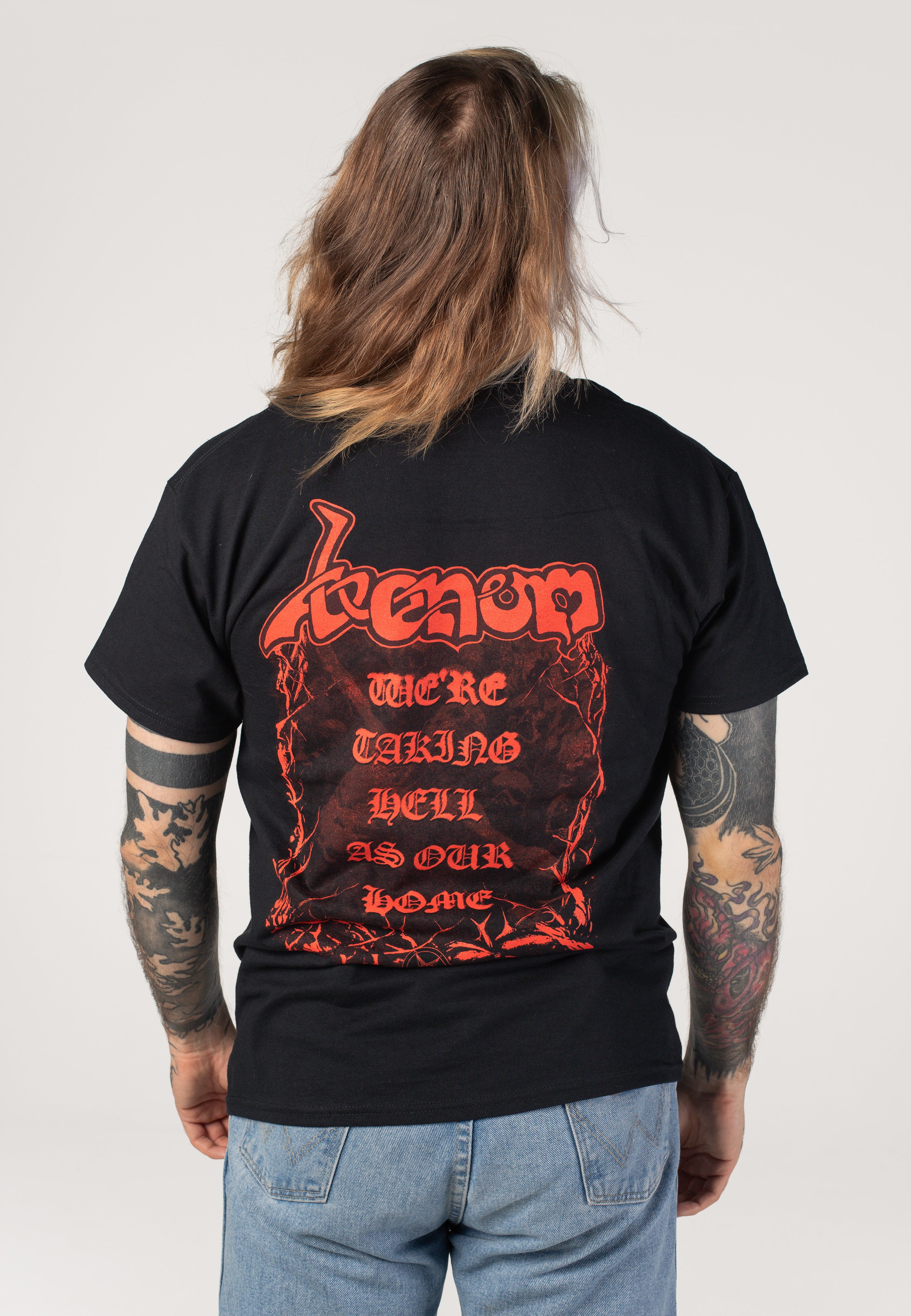 Venom - Welcome To Hell (Red) - T-Shirt | Men-Image