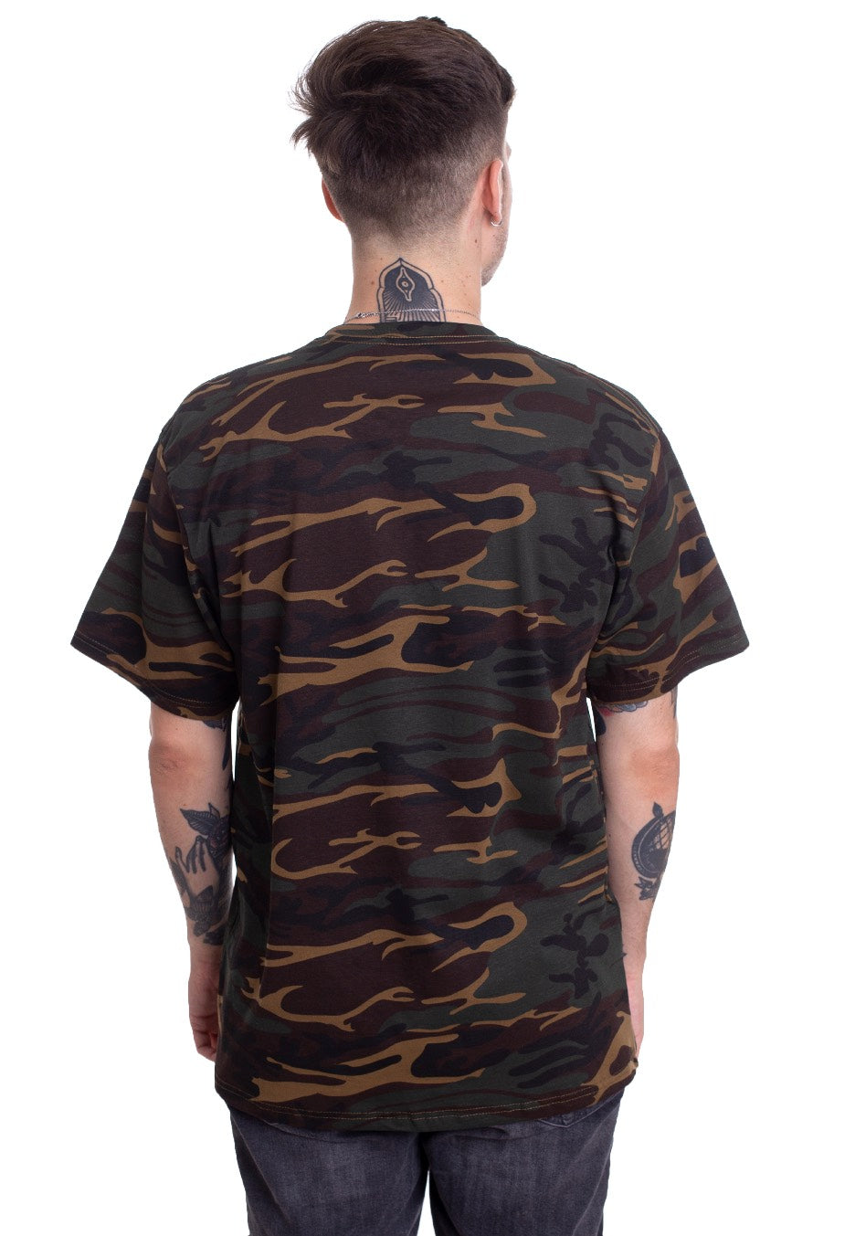 Venom Prison - Orange Logo Camo - T-Shirt | Men-Image