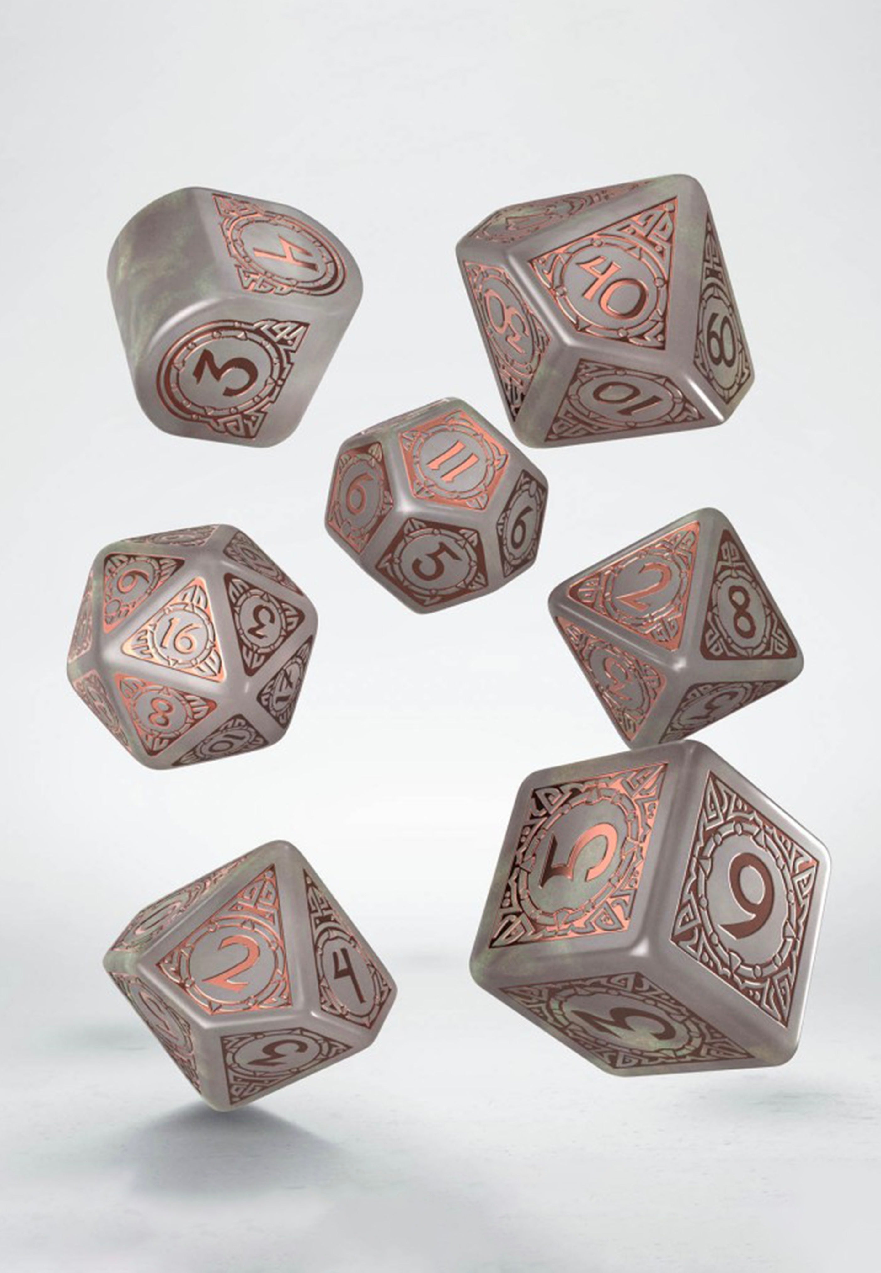 Q Workshop - Viking Modern Set Niflheim - Dice | Neutral-Image