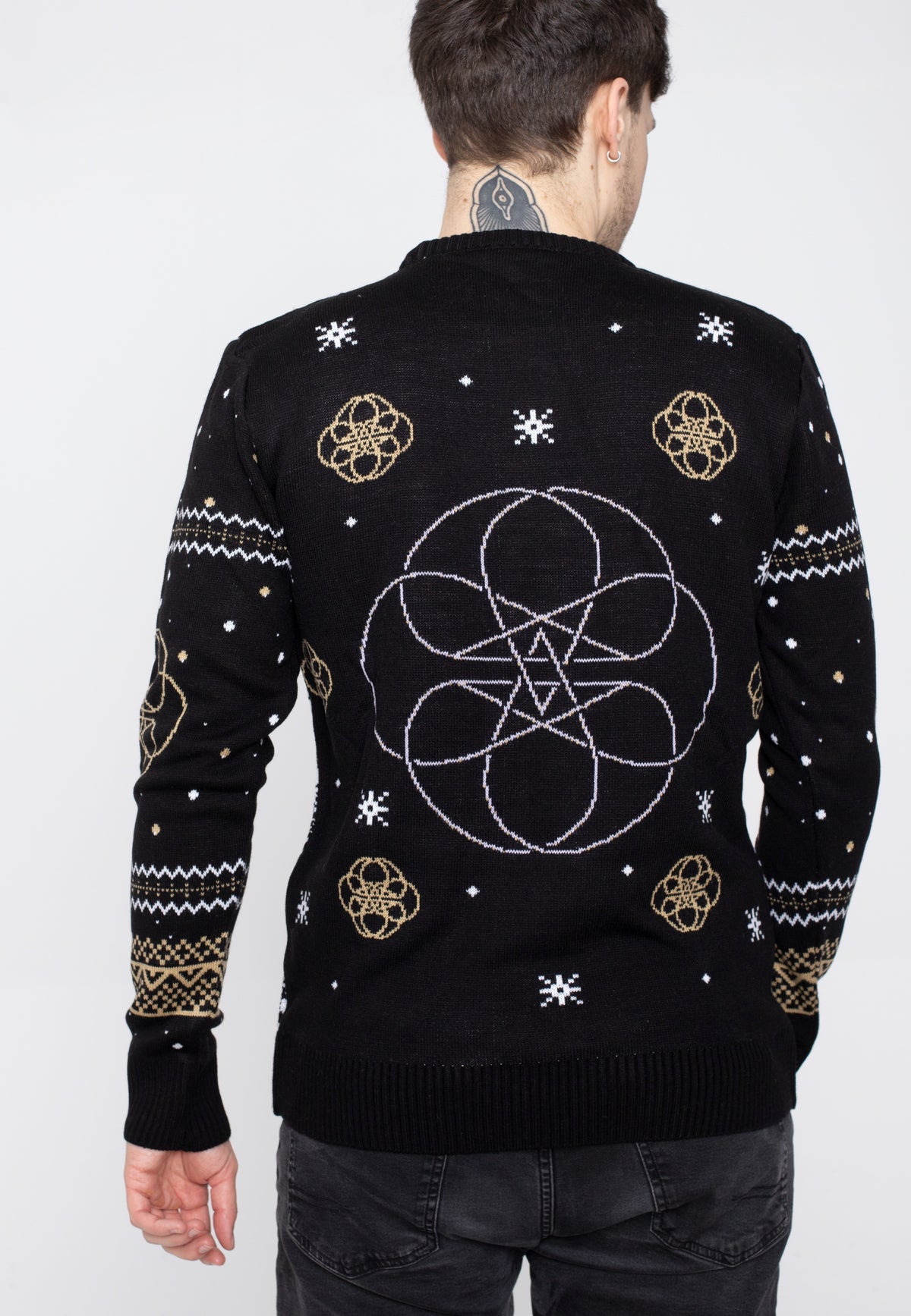 Whitechapel Skulls Xmas Knit Pullover