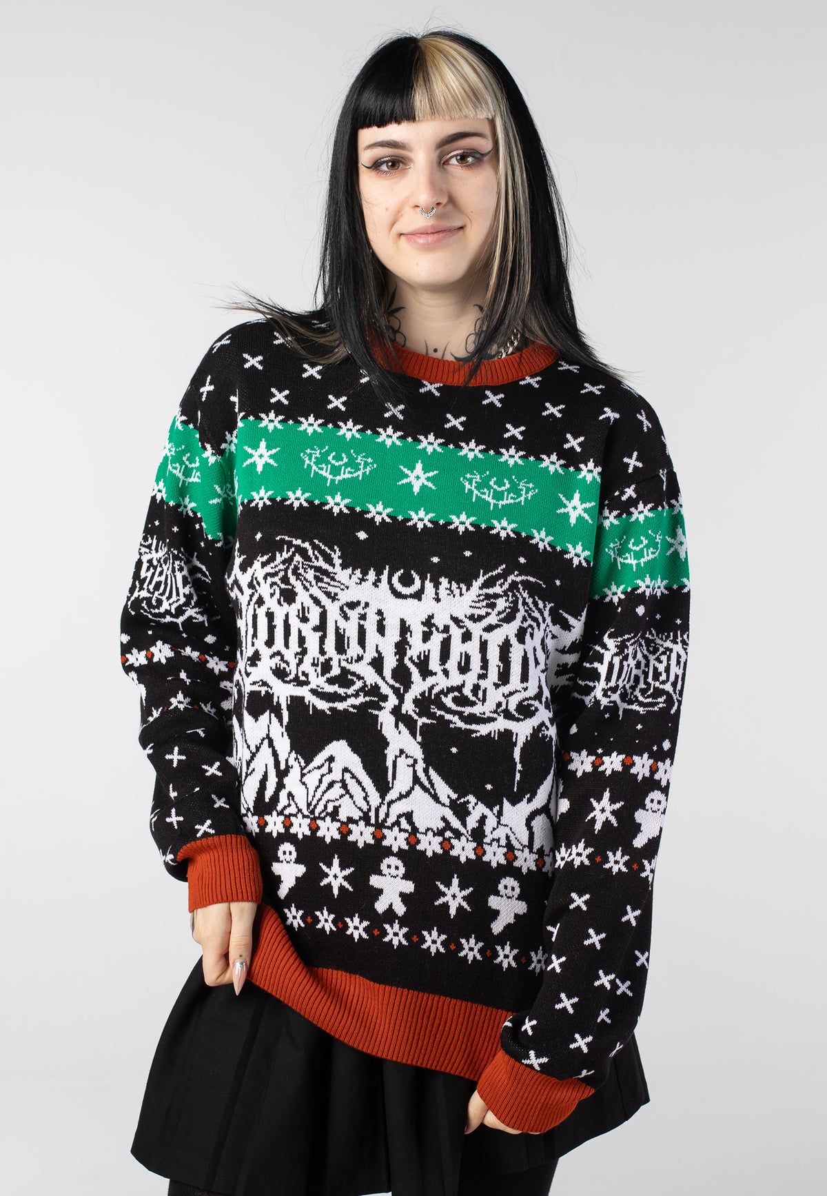 Lorna Shore Mountains Winter Knit Pullover